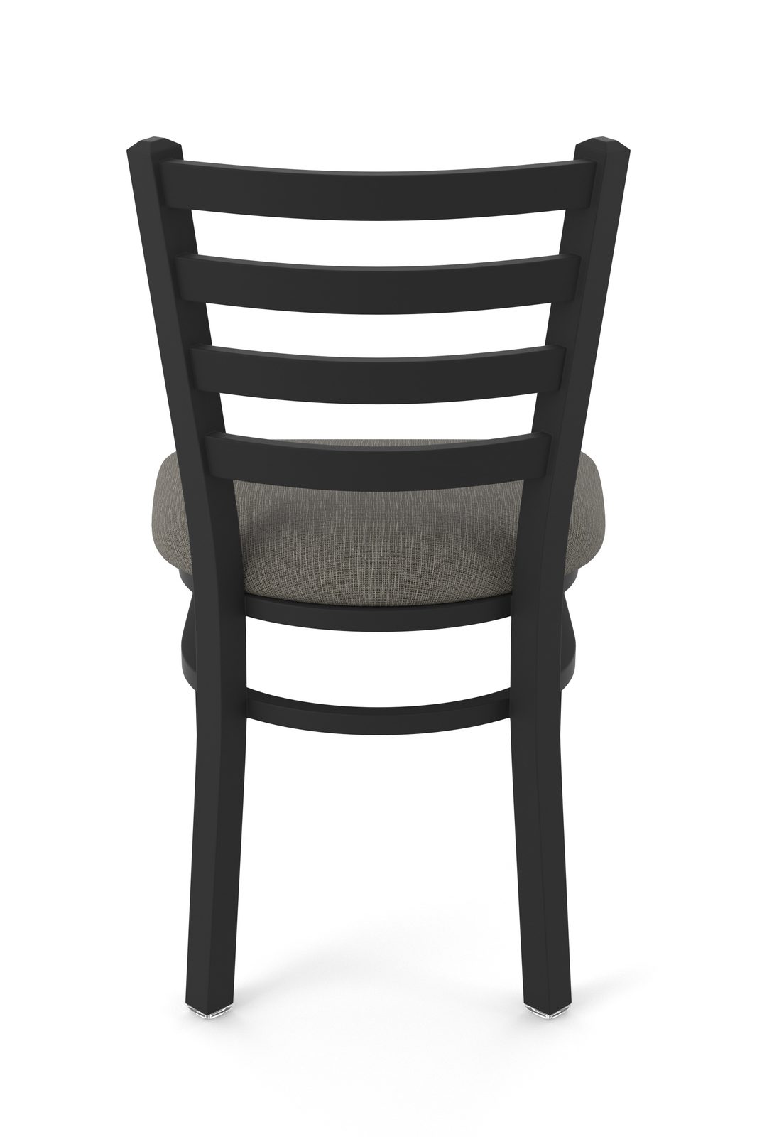 18-Inch Ladder Back Chair with Steel Frame, Black Wrinkle Finish, and Graph Chalice Seat 5 18-Inch Ladder Back Chair with Steel Frame, Black Wrinkle Finish, and Graph Chalice Seat - Image 5
