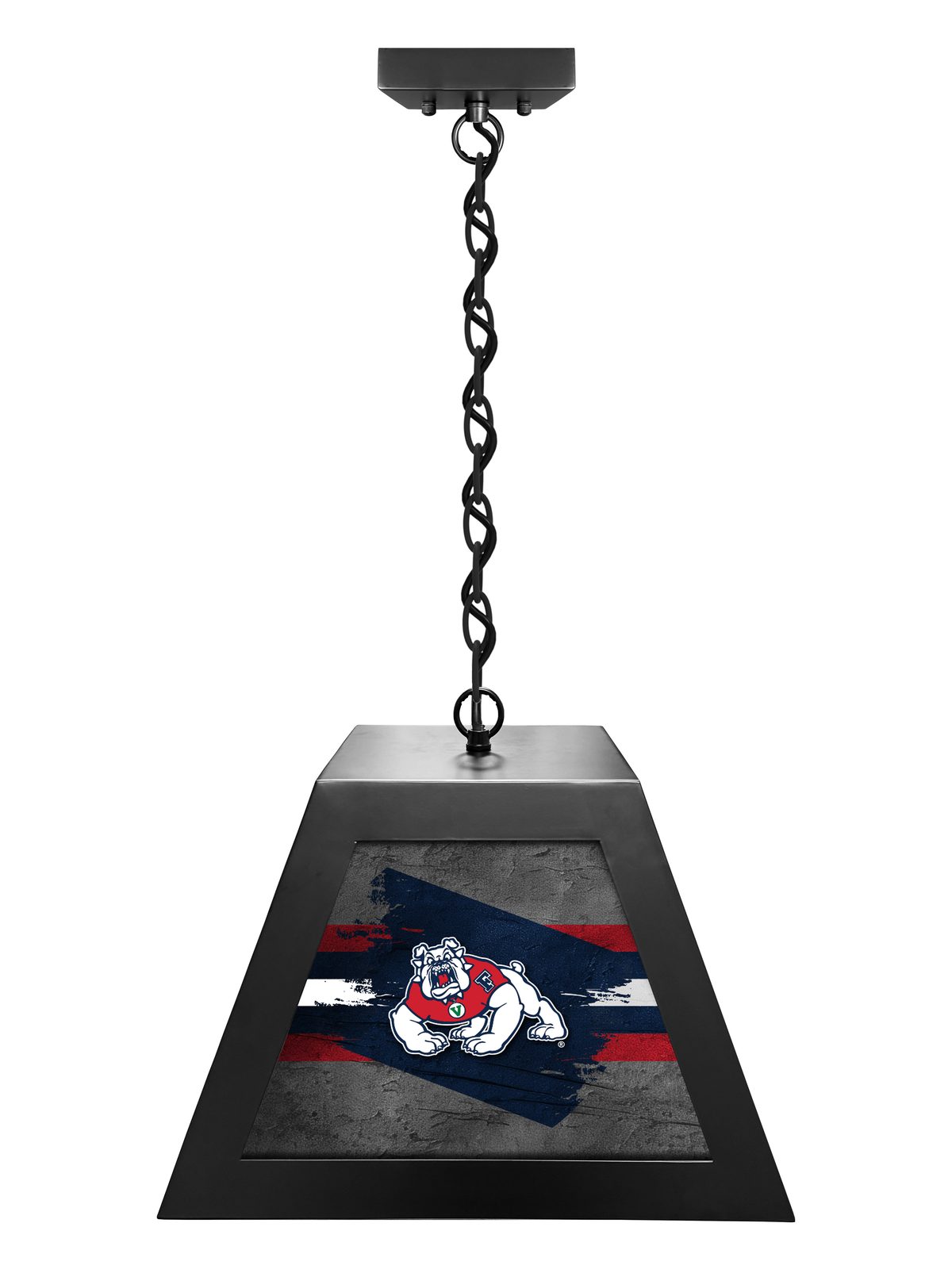 Fresno State University Pendant Box Light 1 Fresno State University Pendant Box Light