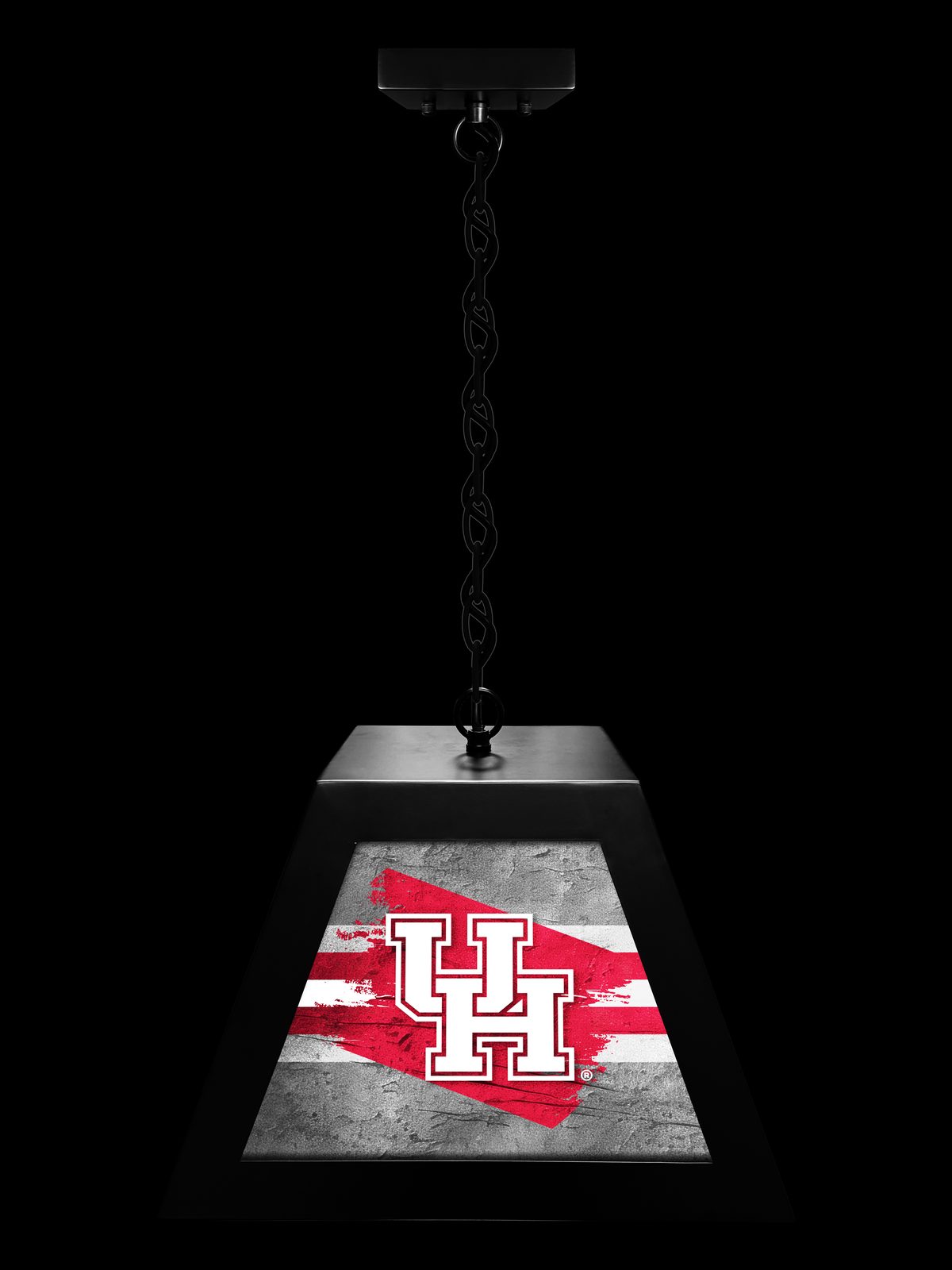 University of Houston Pendant Box Light 3 University of Houston Pendant Box Light - Image 3