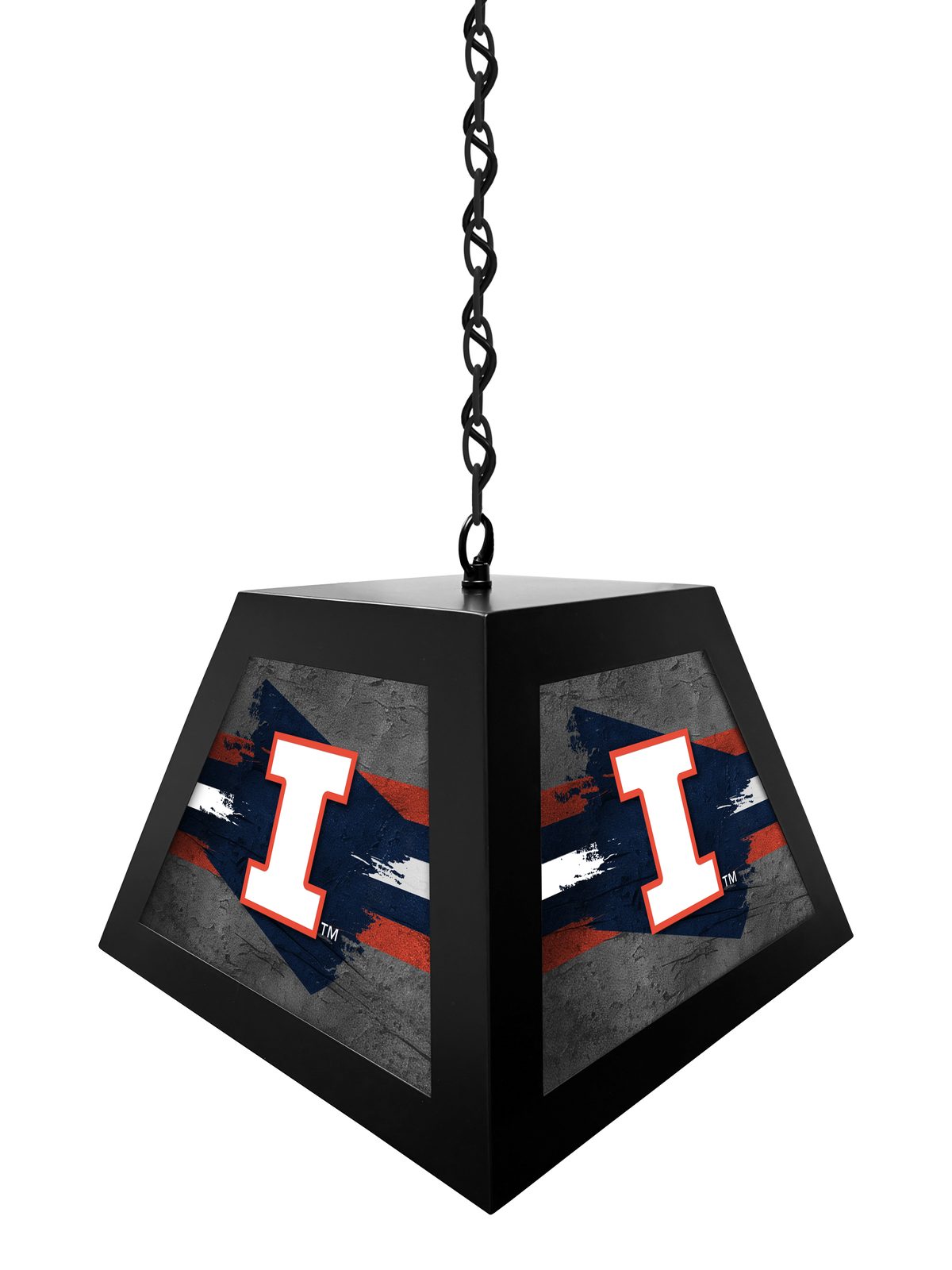 University of Illinois Pendant Box Light 2 University of Illinois Pendant Box Light - Image 2