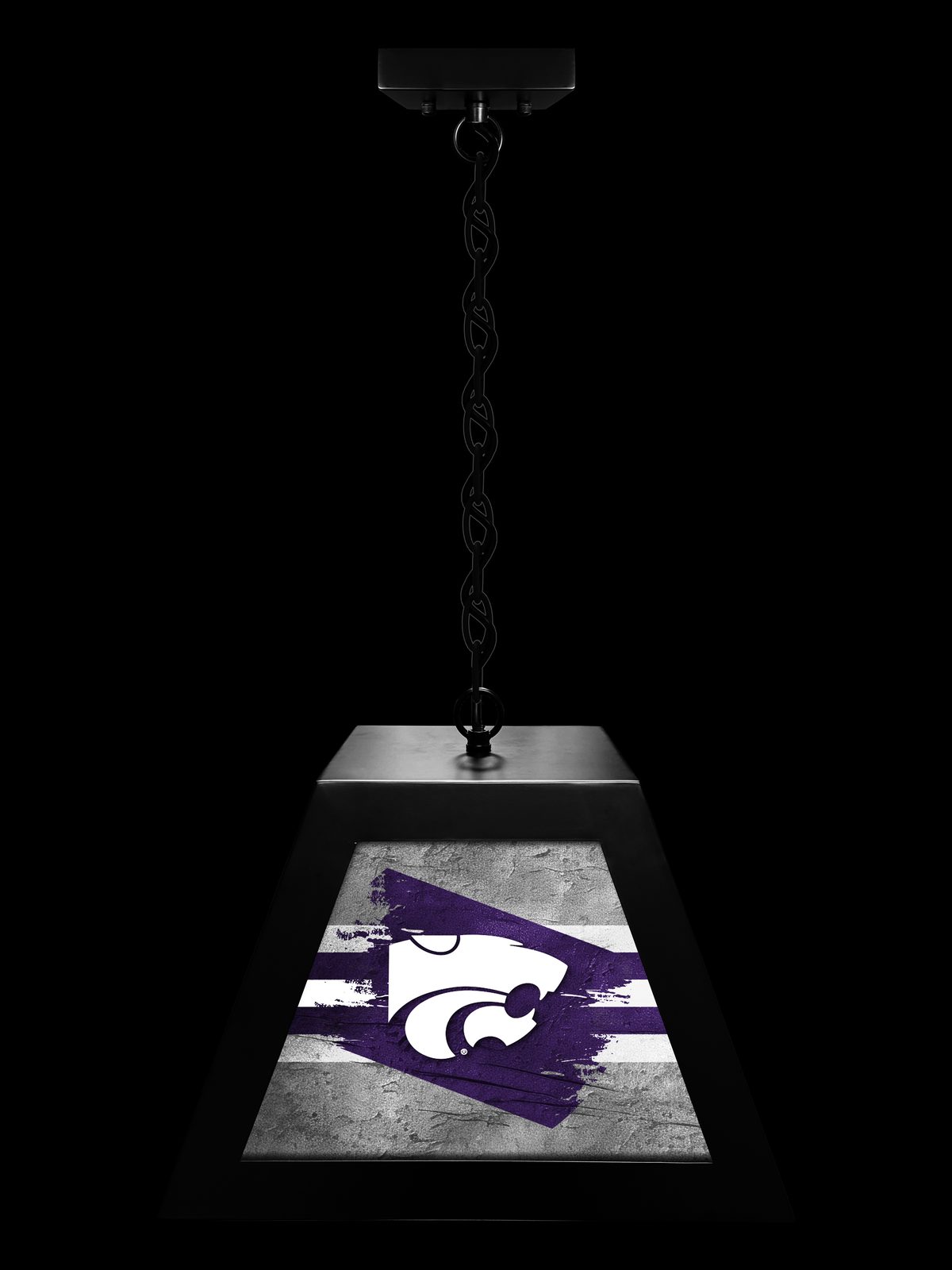 Kansas State University Pendant Box Light 3 Kansas State University Pendant Box Light - Image 3