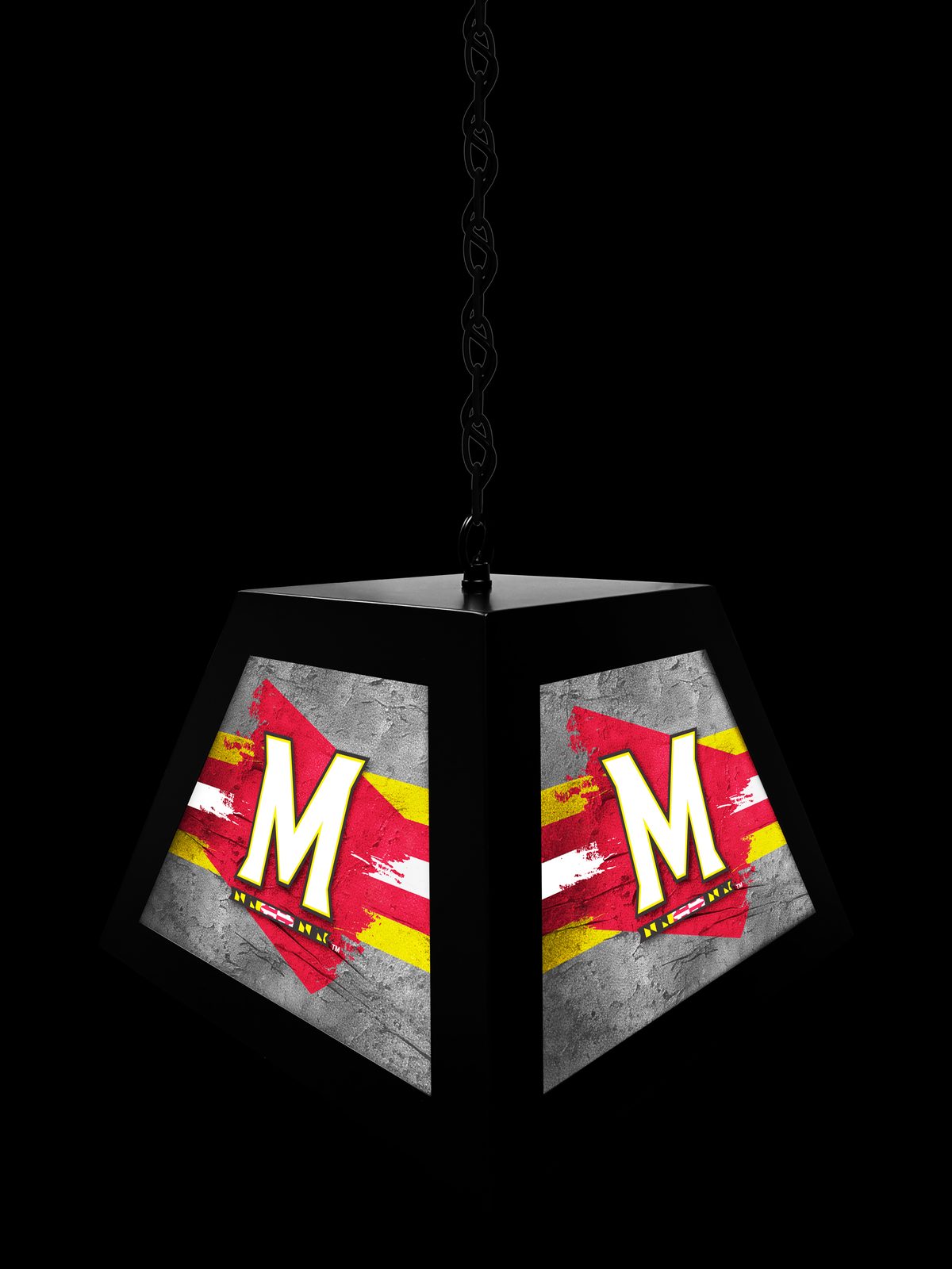 University of Maryland Pendant Box Light 4 University of Maryland Pendant Box Light - Image 4