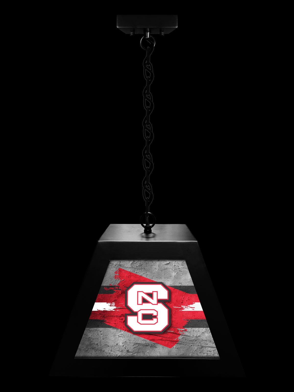 North Carolina State University Pendant Box Light 3 North Carolina State University Pendant Box Light - Image 3