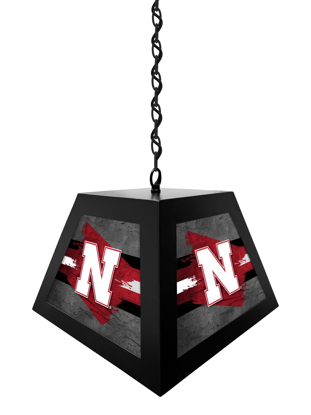 University of Nebraska Pendant Box Light 2 University of Nebraska Pendant Box Light - Image 2