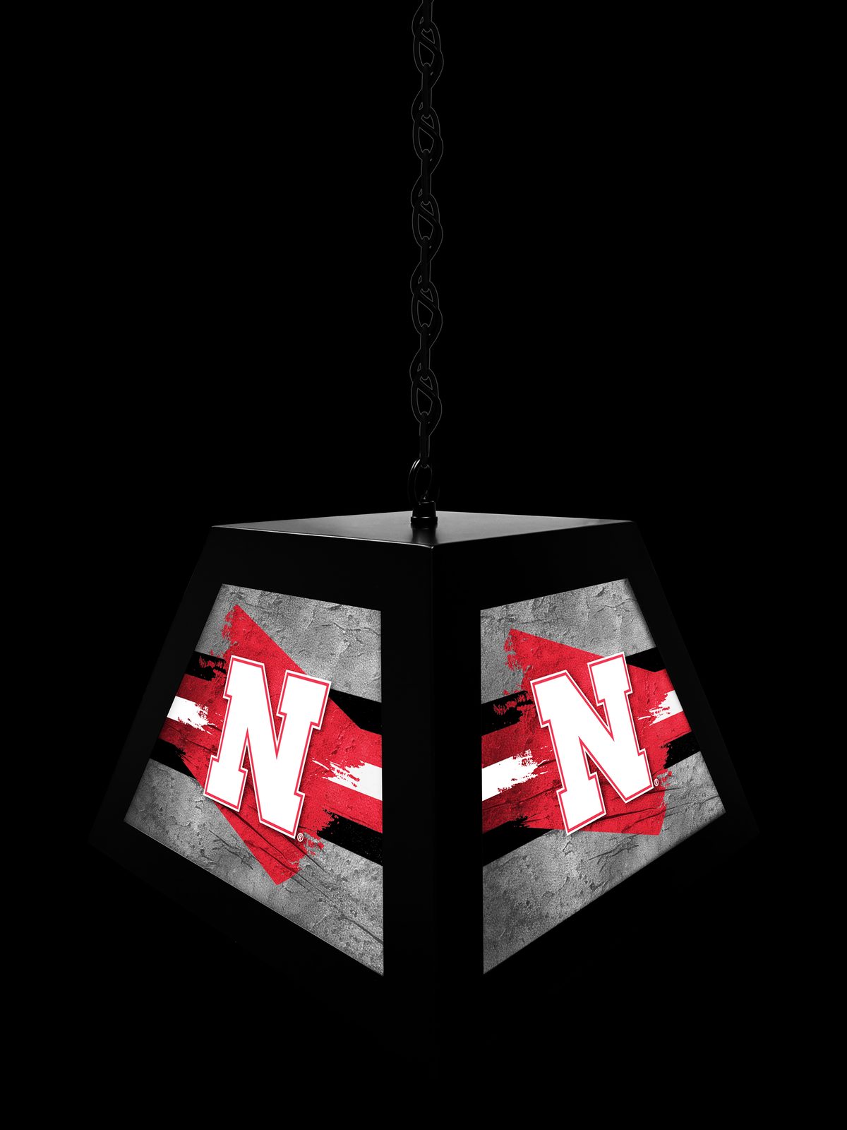 University of Nebraska Pendant Box Light 4 University of Nebraska Pendant Box Light - Image 4