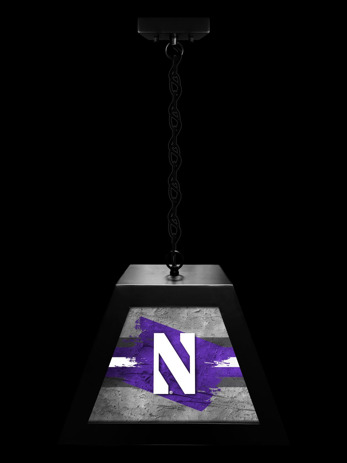 Northwestern University Pendant Box Light 3 Northwestern University Pendant Box Light - Image 3