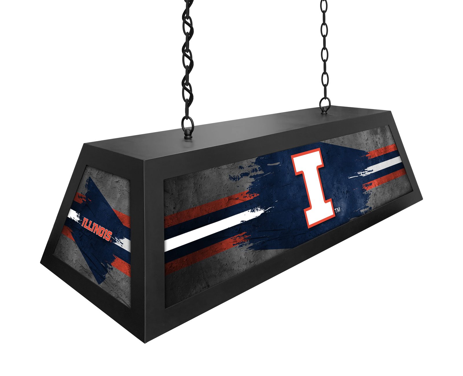 University of Illinois Long Box Billiard Light 2 University of Illinois Long Box Billiard Light - Image 2