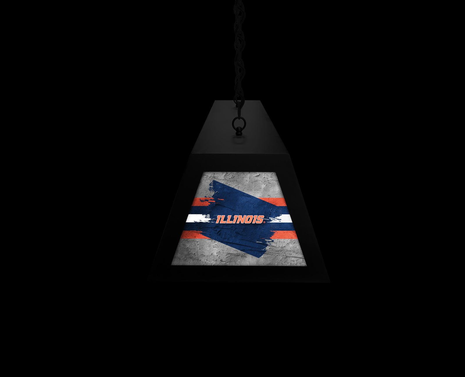 University of Illinois Long Box Billiard Light 6 University of Illinois Long Box Billiard Light - Image 6