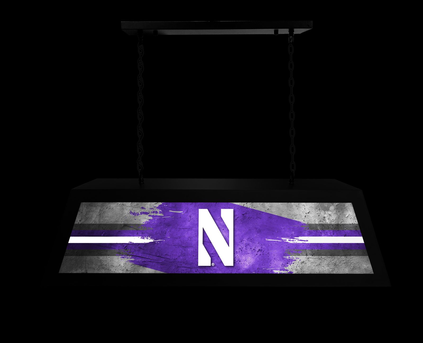 Northwestern University Long Box Billiard Light 4 Northwestern University Long Box Billiard Light - Image 4