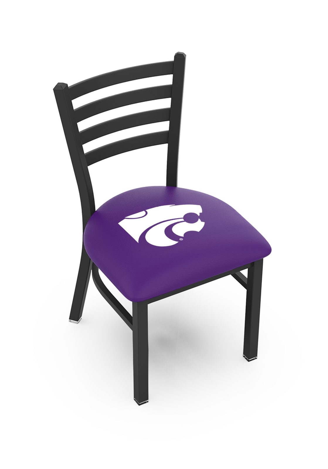 Kansas State University 18-Inch Stationary Bar Chair 1 Kansas State University 18-Inch Stationary Bar Chair