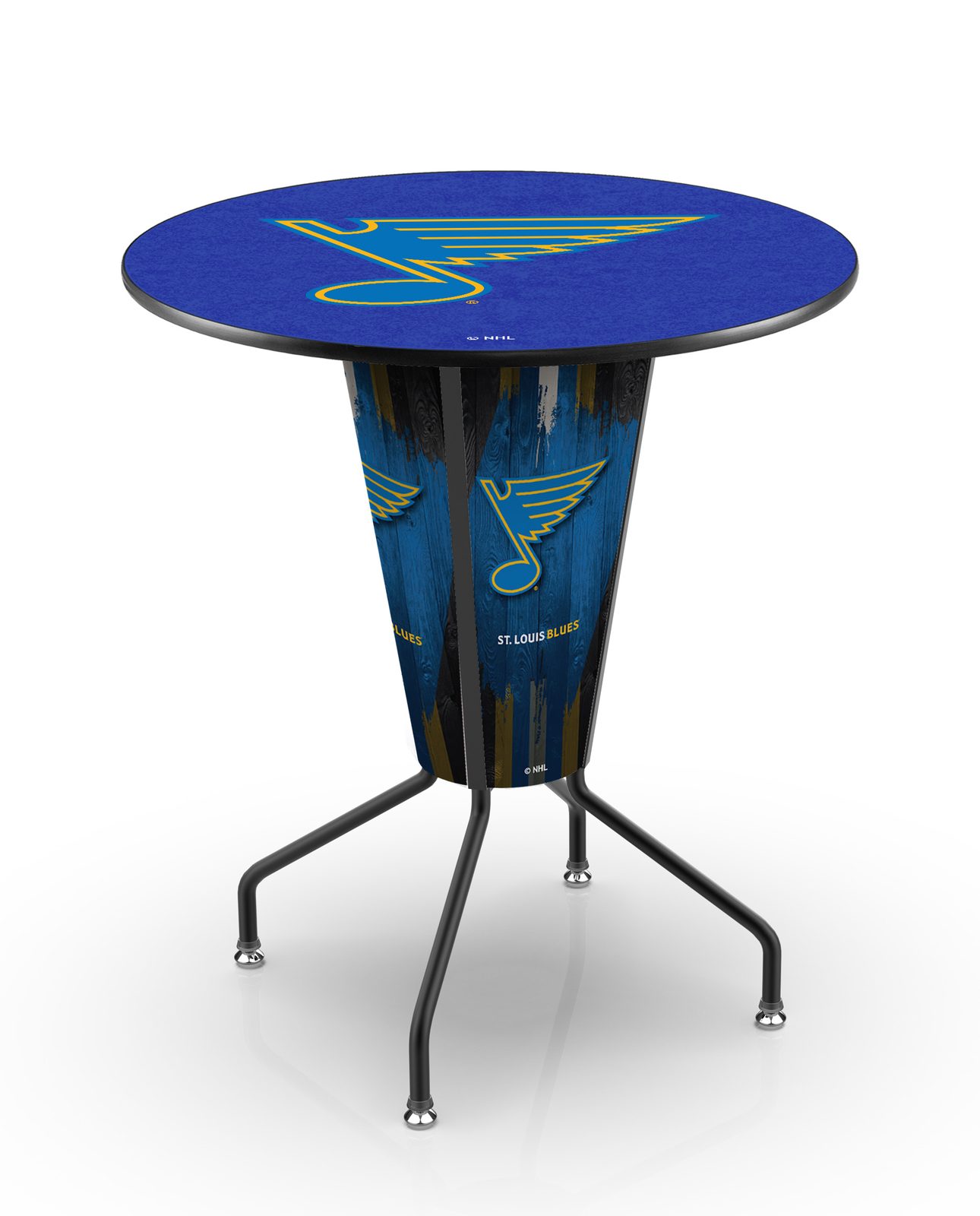 St Louis Blues 42-Inch Tall Indoor Lighted Pub Table w/ 36-Inch Top 1 St Louis Blues 42-Inch Tall Indoor Lighted Pub Table w/ 36-Inch Top