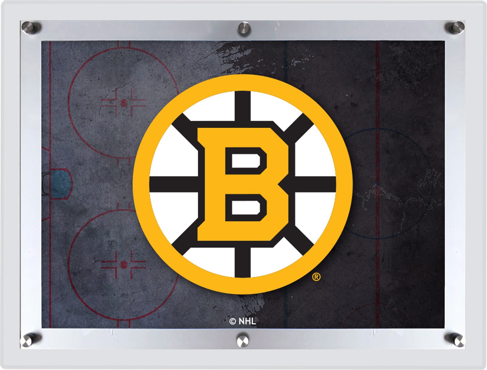Boston Bruins LG Backlit LED Sign 1 Boston Bruins LG Backlit LED Sign