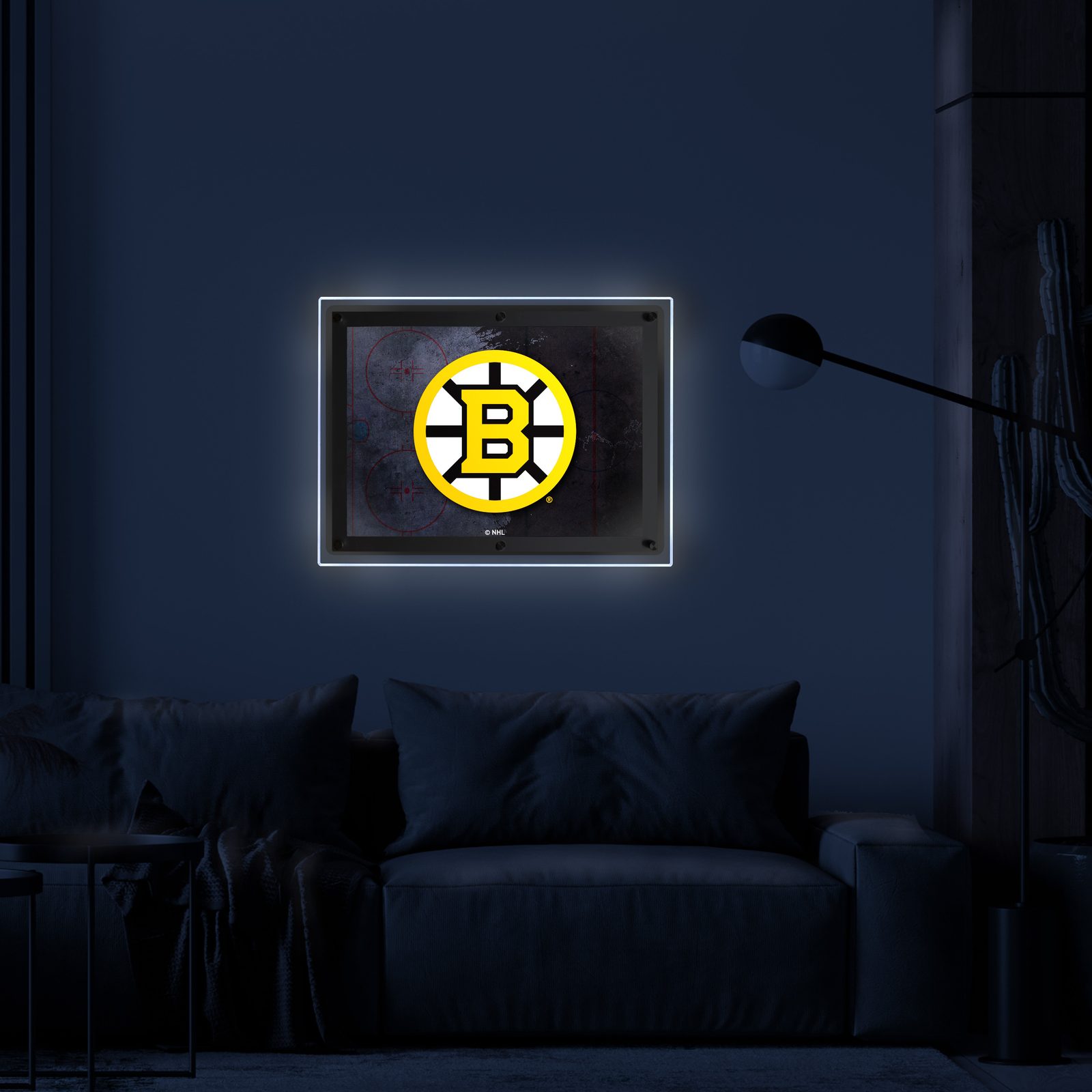 Boston Bruins LG Backlit LED Sign 3 Boston Bruins LG Backlit LED Sign - Image 3
