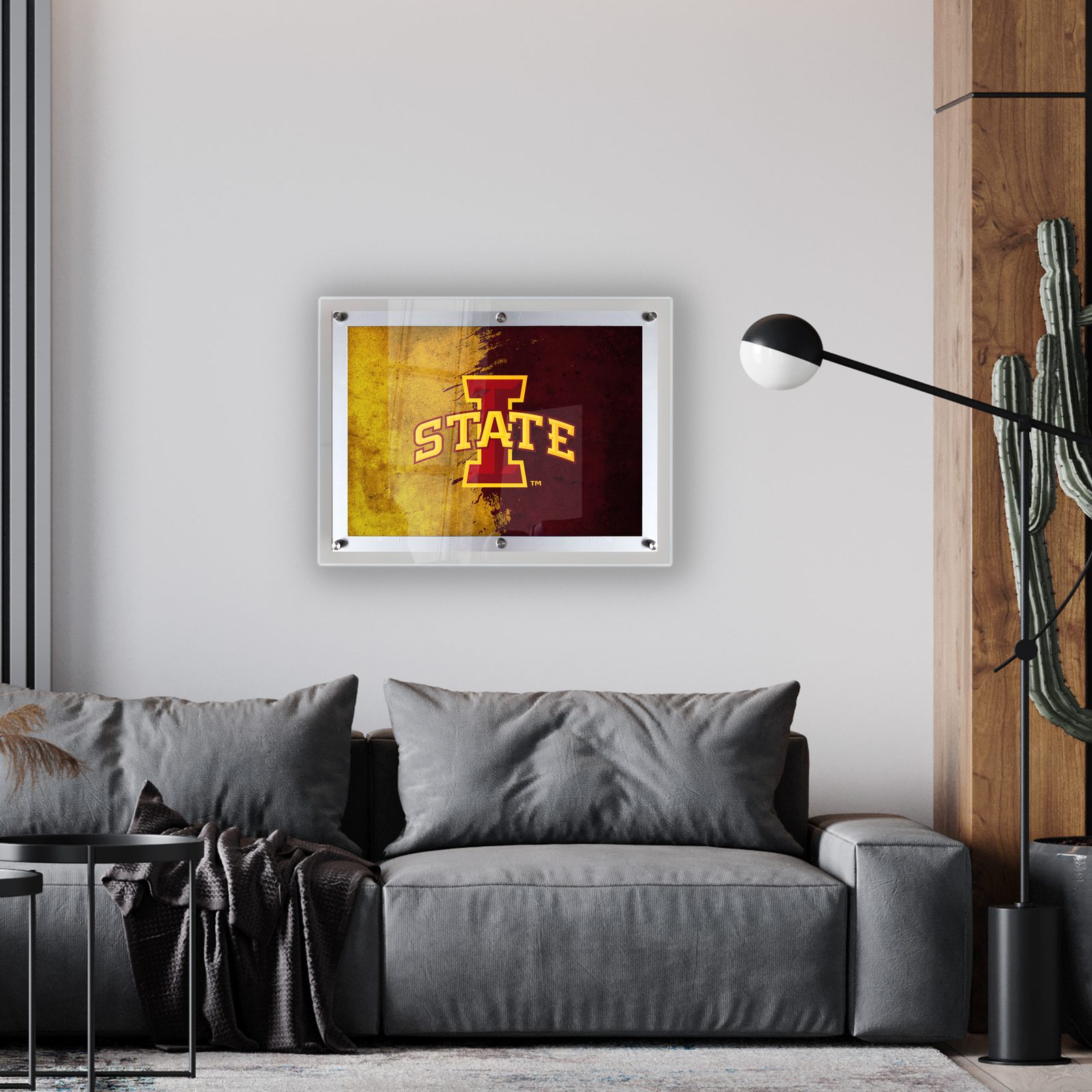 Iowa State University A4 Backlit LED Sign 2 Iowa State University A4 Backlit LED Sign - Image 2