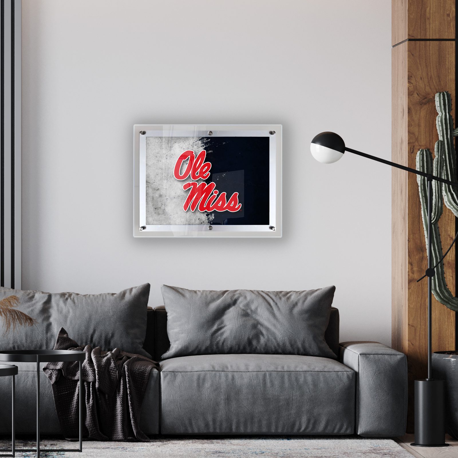 University of Mississippi LG Backlit LED Sign 2 University of Mississippi LG Backlit LED Sign - Image 2