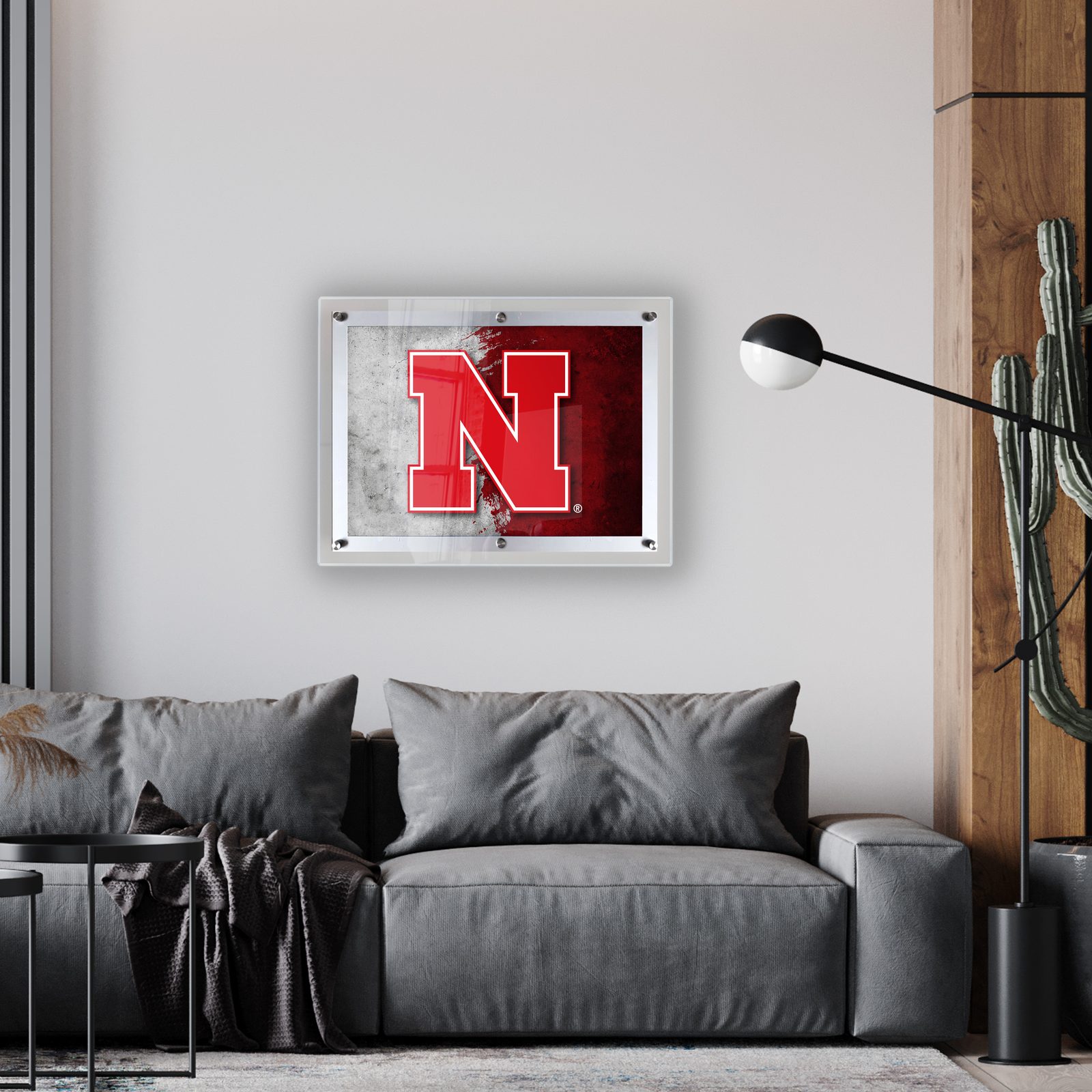 University of Nebraska A4 Backlit LED Sign 2 University of Nebraska A4 Backlit LED Sign - Image 2