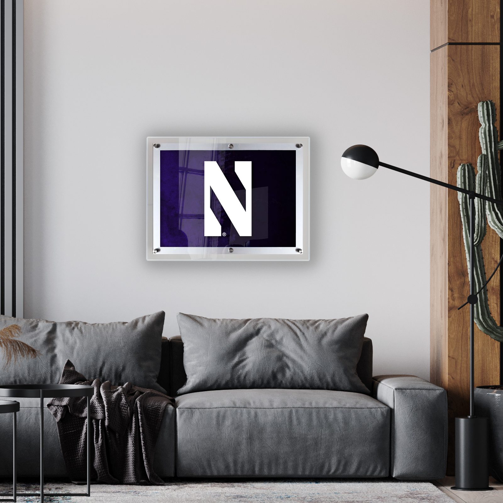 Northwestern University A4 Backlit LED Sign 2 Northwestern University A4 Backlit LED Sign - Image 2