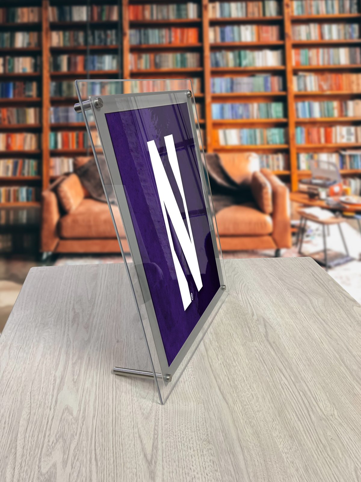 Northwestern University A4 Backlit LED Sign 4 Northwestern University A4 Backlit LED Sign - Image 4