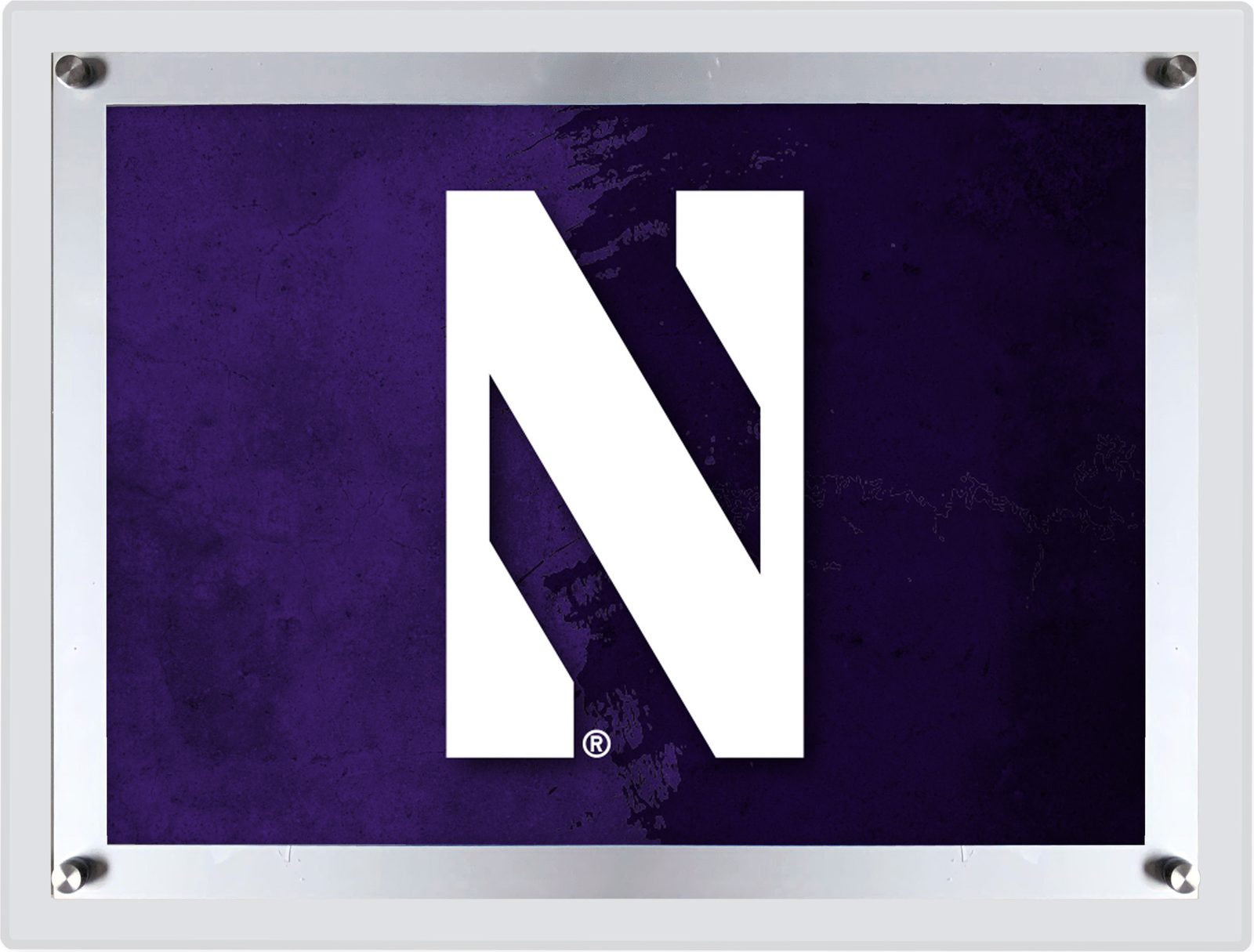Northwestern University A4 Backlit LED Sign 1 Northwestern University A4 Backlit LED Sign