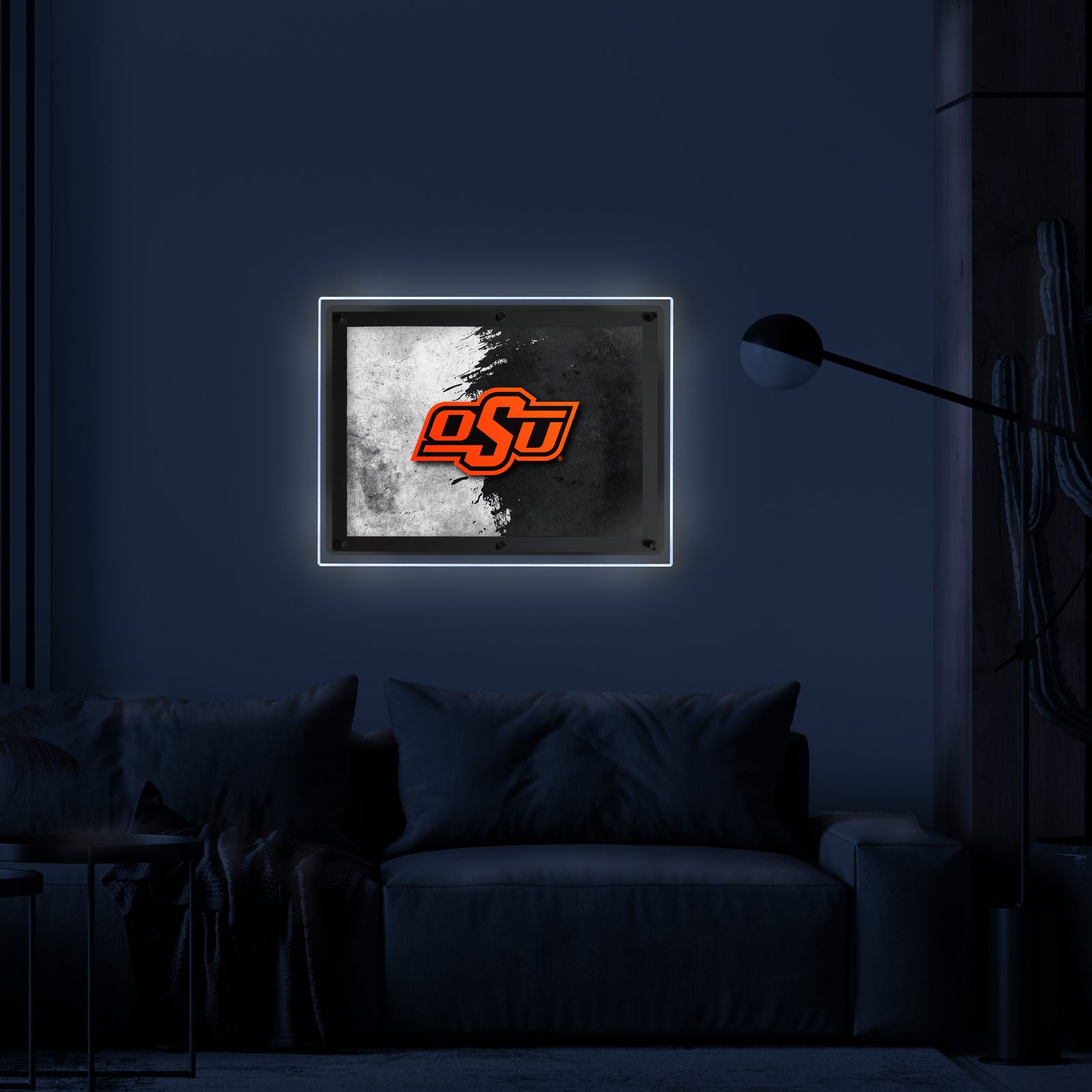 Oklahoma State University A3 Backlit LED Sign 3 Oklahoma State University A3 Backlit LED Sign - Image 3