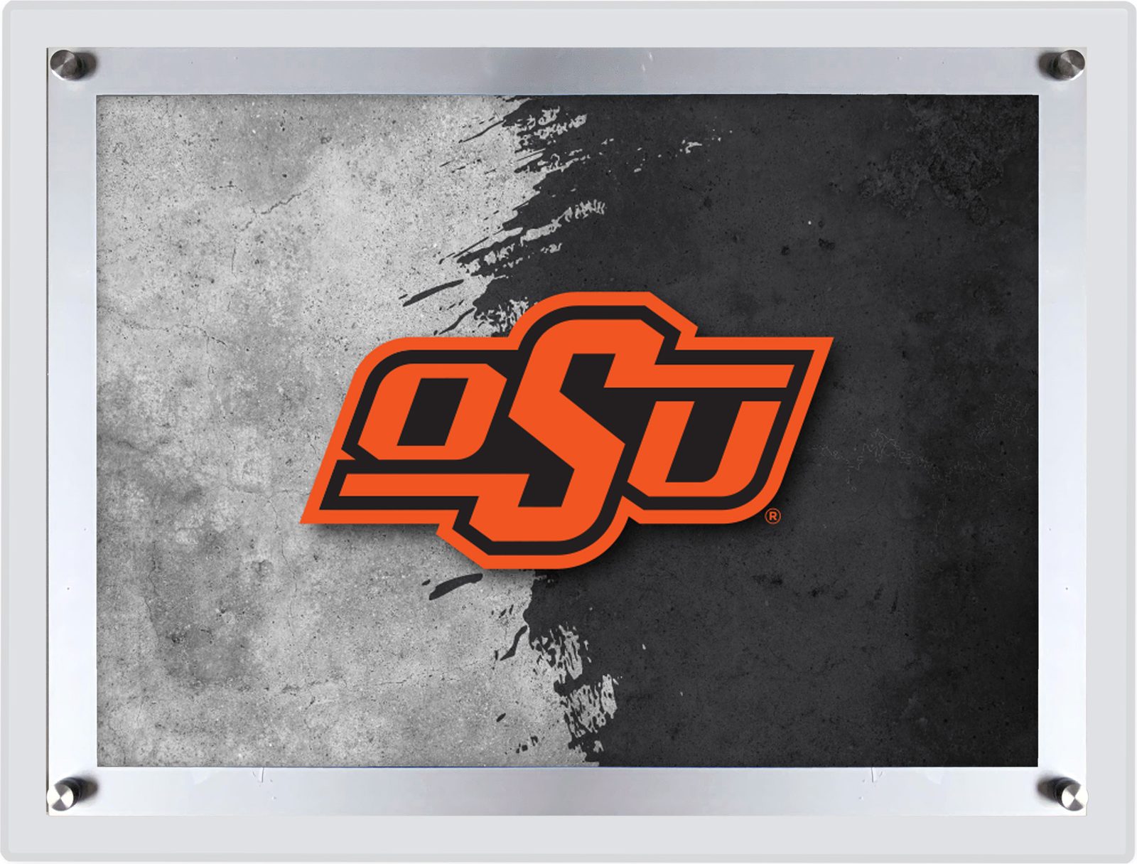 Oklahoma State University A3 Backlit LED Sign 1 Oklahoma State University A3 Backlit LED Sign