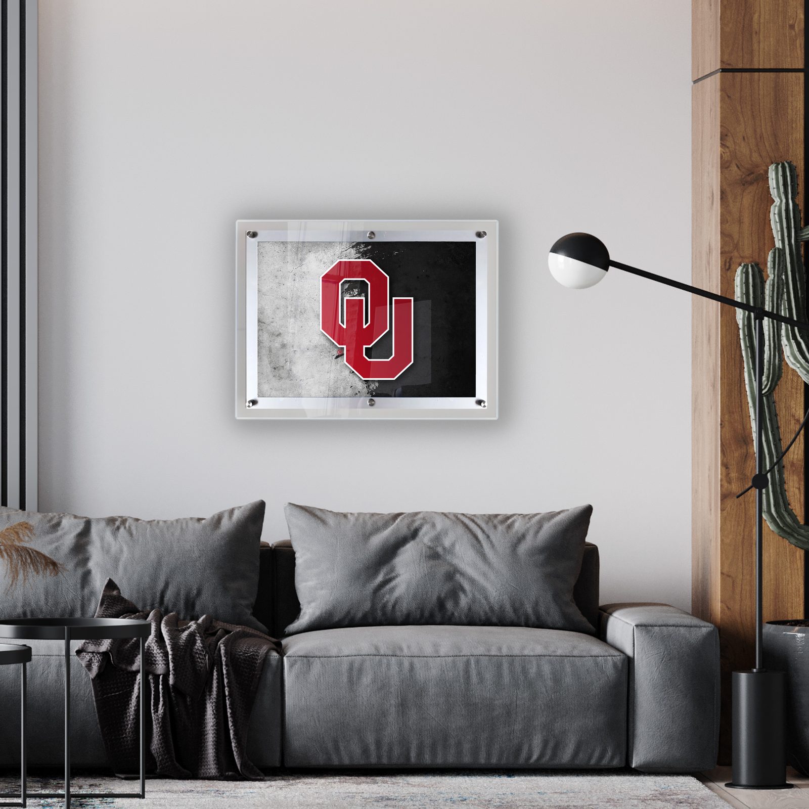 Oklahoma University A3 Backlit LED Sign 2 Oklahoma University A3 Backlit LED Sign - Image 2
