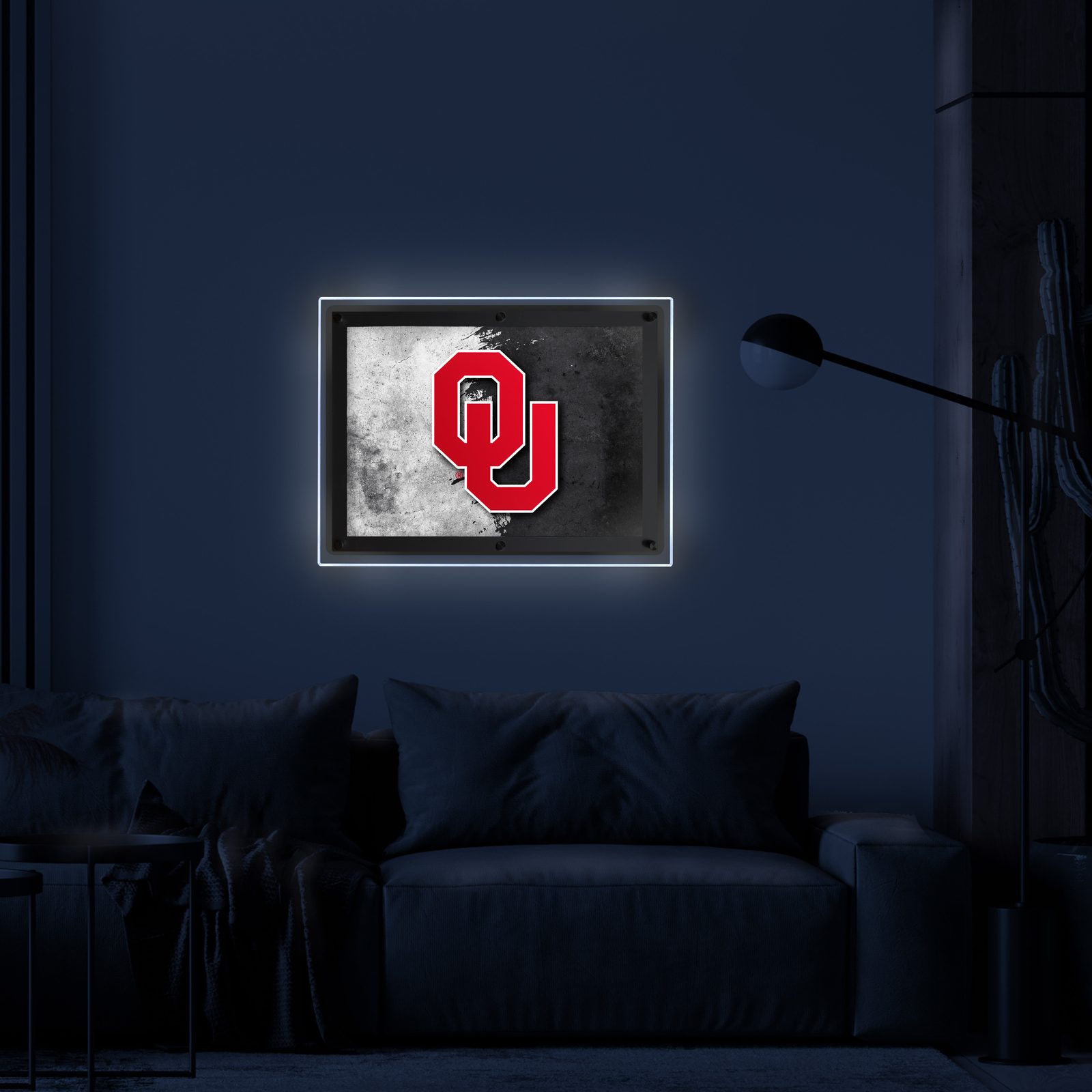 Oklahoma University A3 Backlit LED Sign 3 Oklahoma University A3 Backlit LED Sign - Image 3