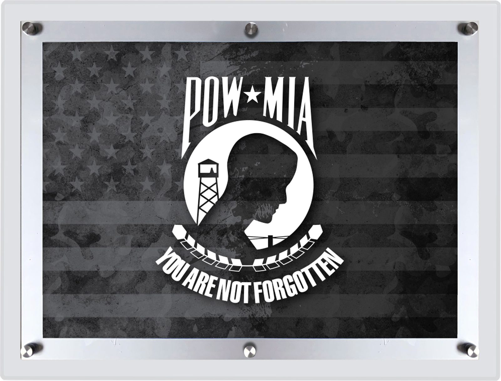 POW/MIA LG Backlit LED Sign 1 POW/MIA LG Backlit LED Sign