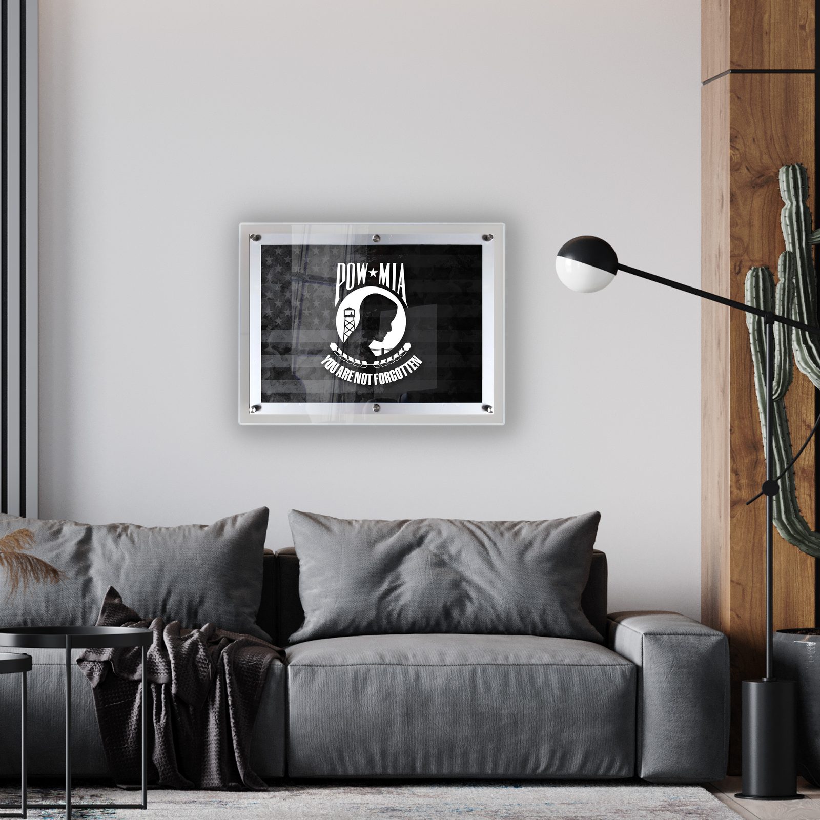 POW/MIA A3 Backlit LED Sign 2 POW/MIA A3 Backlit LED Sign - Image 2