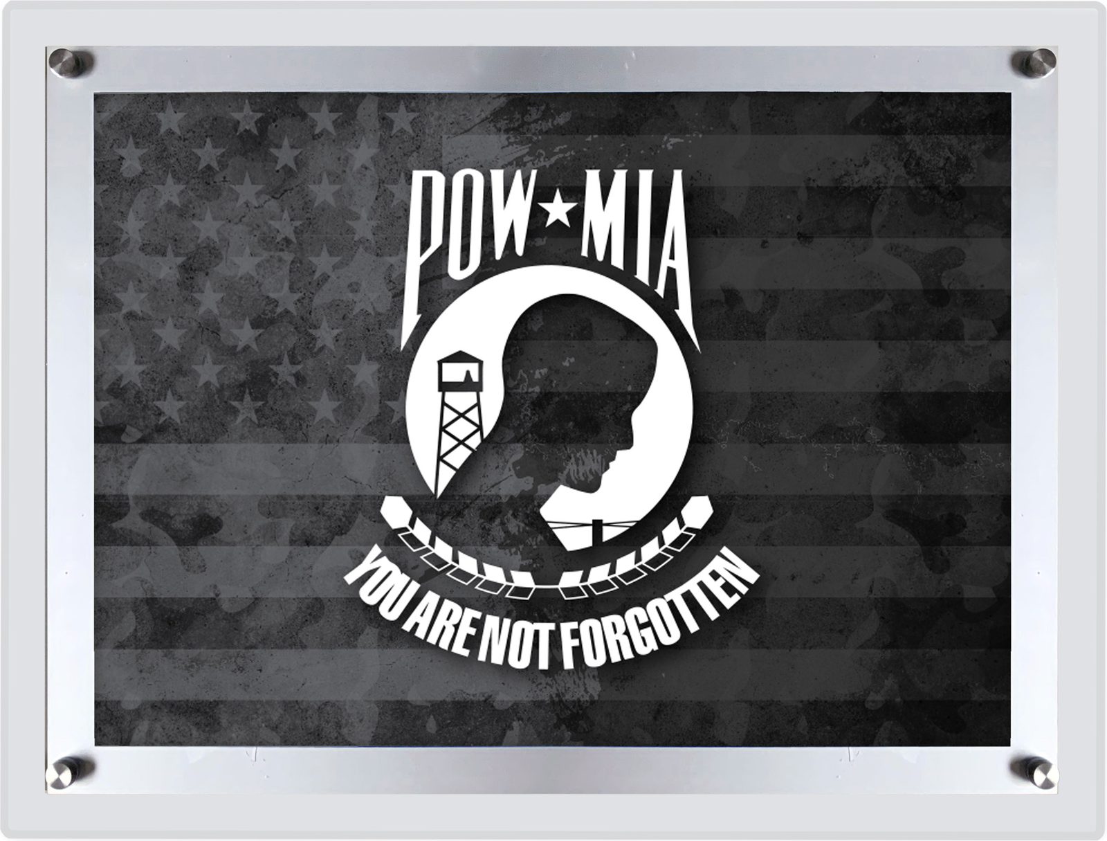 POW/MIA A3 Backlit LED Sign 1 POW/MIA A3 Backlit LED Sign