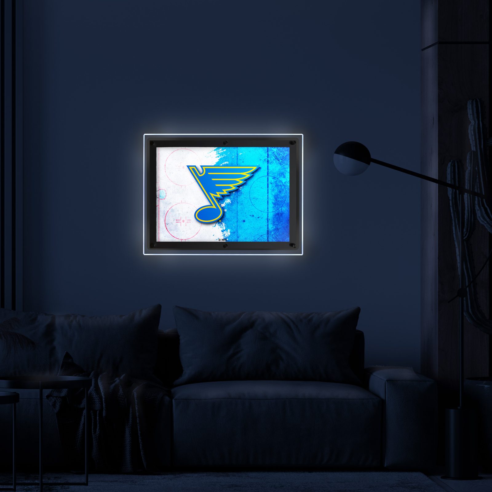 St Louis Blues A3 Backlit LED Sign 3 St Louis Blues A3 Backlit LED Sign - Image 3