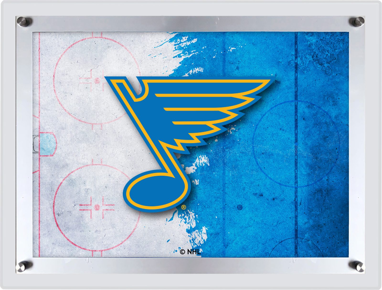 St Louis Blues A3 Backlit LED Sign 1 St Louis Blues A3 Backlit LED Sign