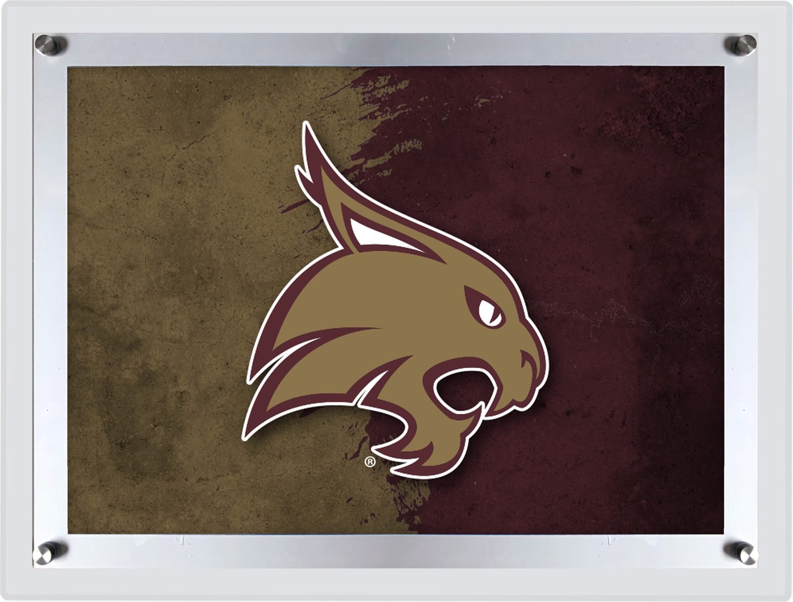 Texas State University A3 Backlit LED Sign 1 Texas State University A3 Backlit LED Sign