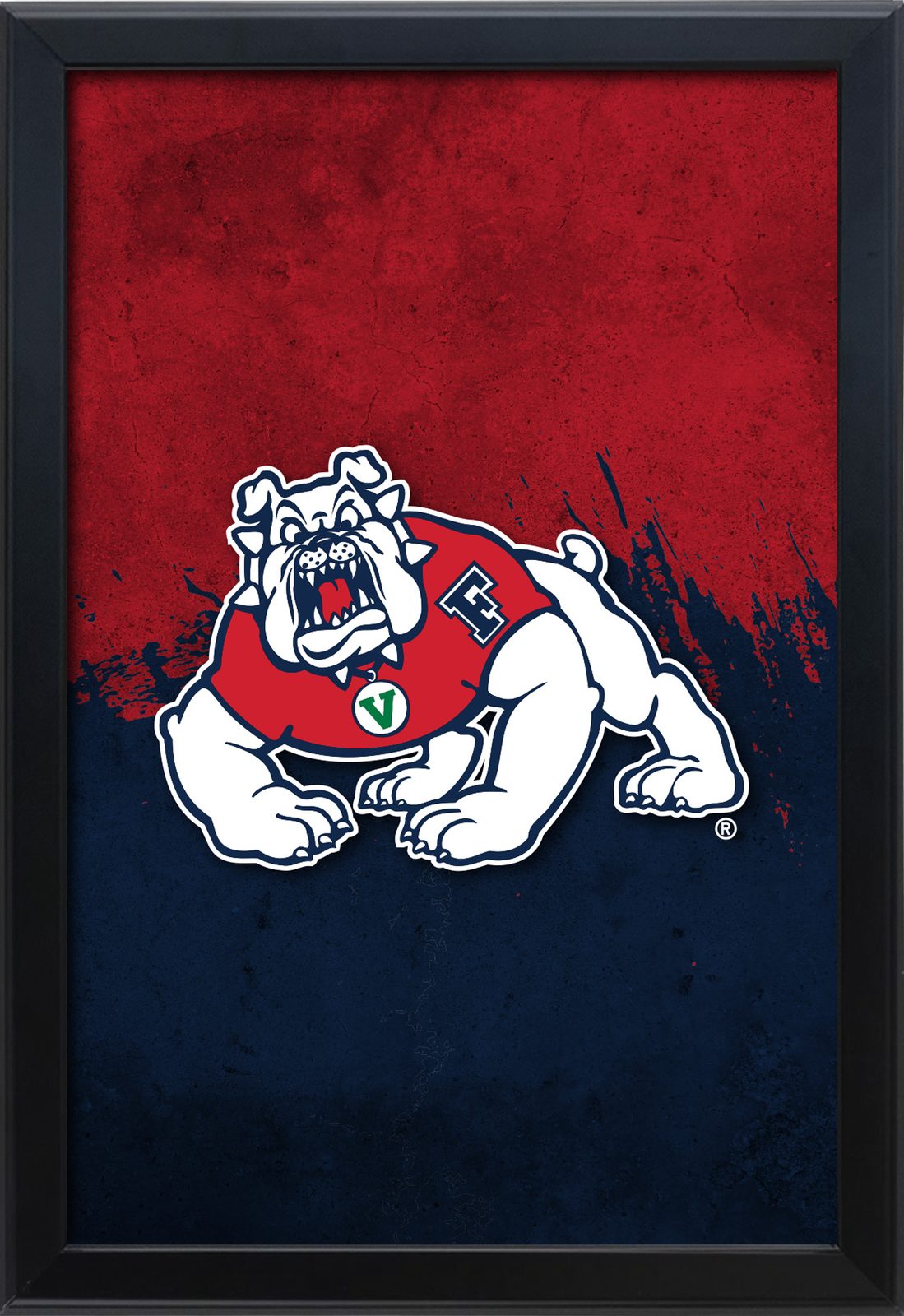 Fresno State University 16x24 Snapframe Lightbox 1 Fresno State University 16x24 Snapframe Lightbox