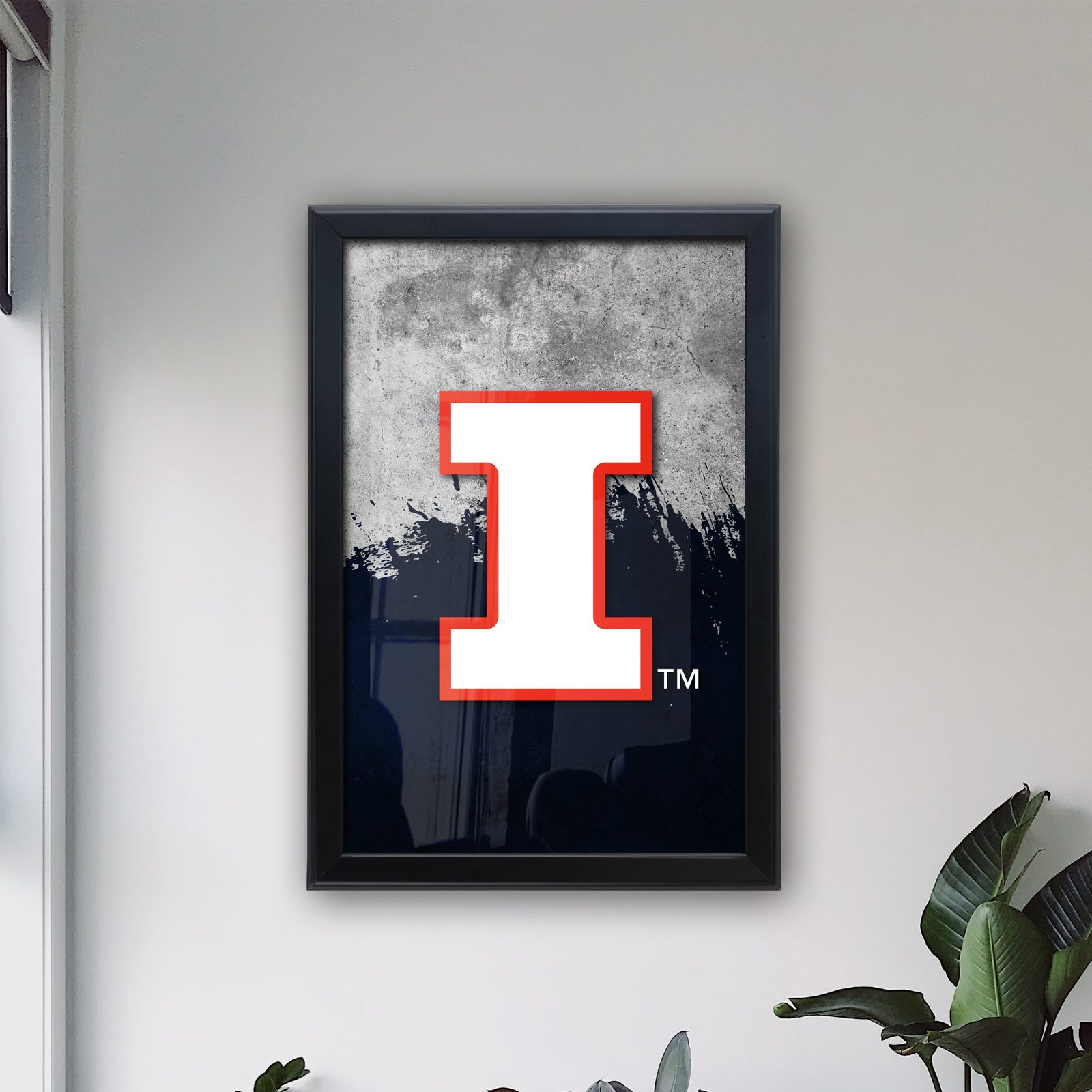 University of Illinois 16x24 Snapframe Lightbox 3 University of Illinois 16x24 Snapframe Lightbox - Image 3