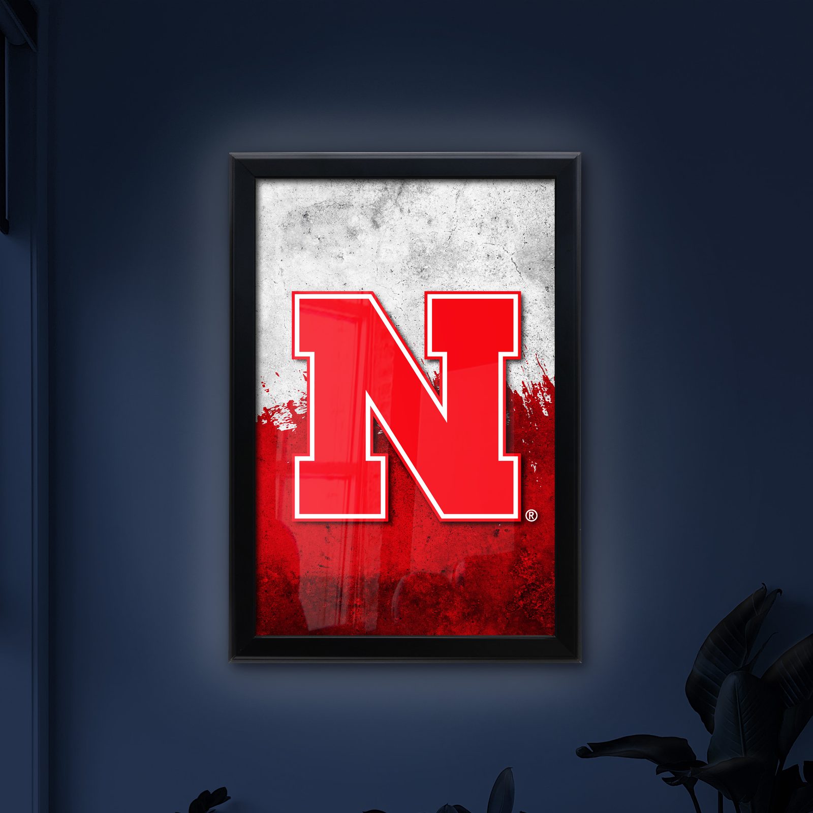 University of Nebraska 16x24 Snapframe Lightbox 4 University of Nebraska 16x24 Snapframe Lightbox - Image 4