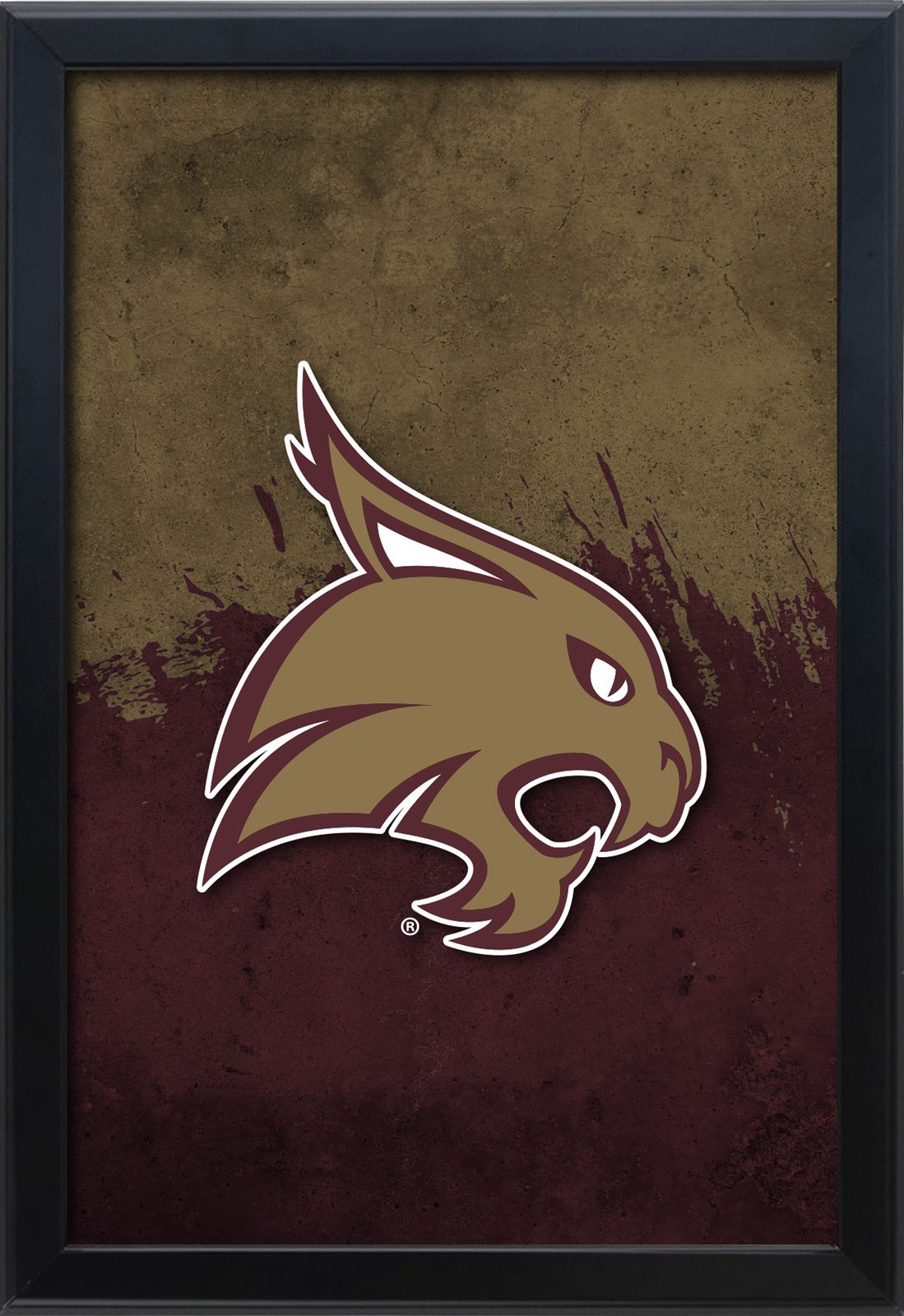 Texas State University 16x24 Snapframe Lightbox 1 Texas State University 16x24 Snapframe Lightbox