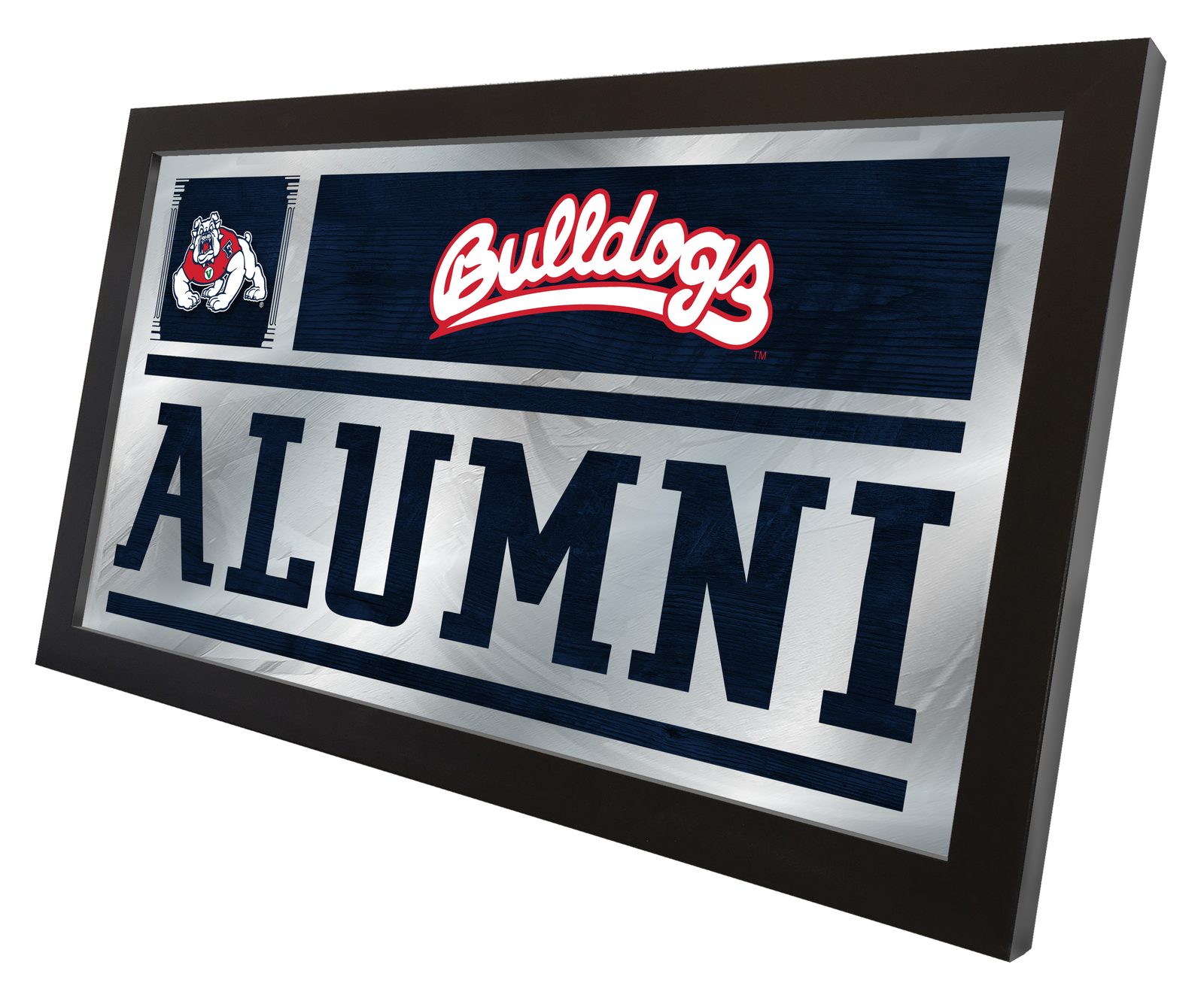 Fresno State University 26x15 Alumni Wall Mirror 2 Fresno State University 26x15 Alumni Wall Mirror - Image 2