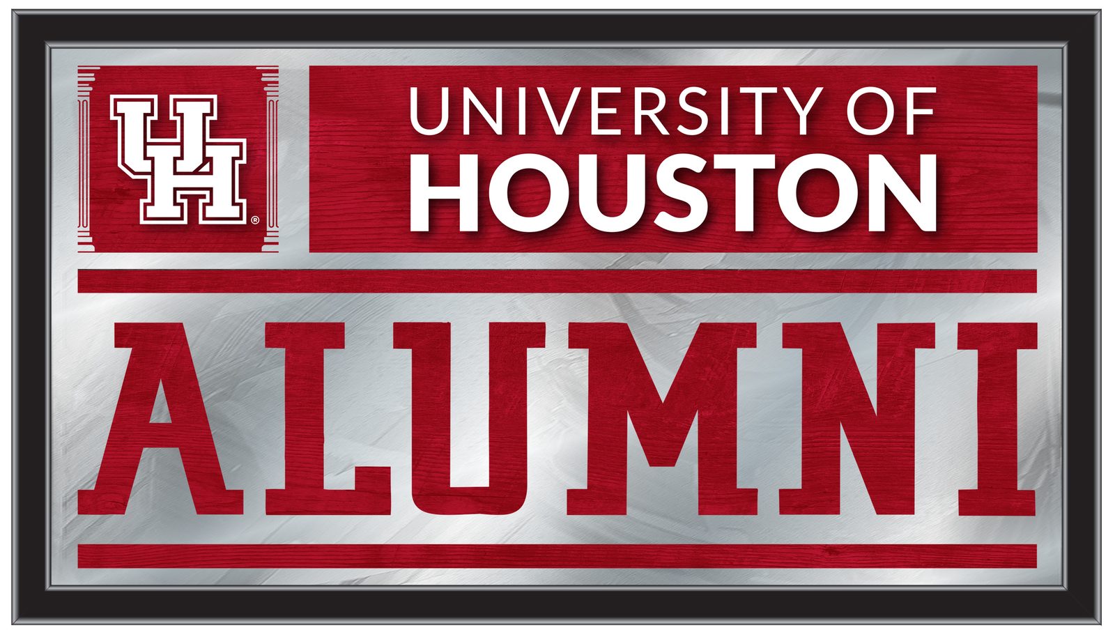University of Houston 26x15 Alumni Wall Mirror 1 University of Houston 26x15 Alumni Wall Mirror