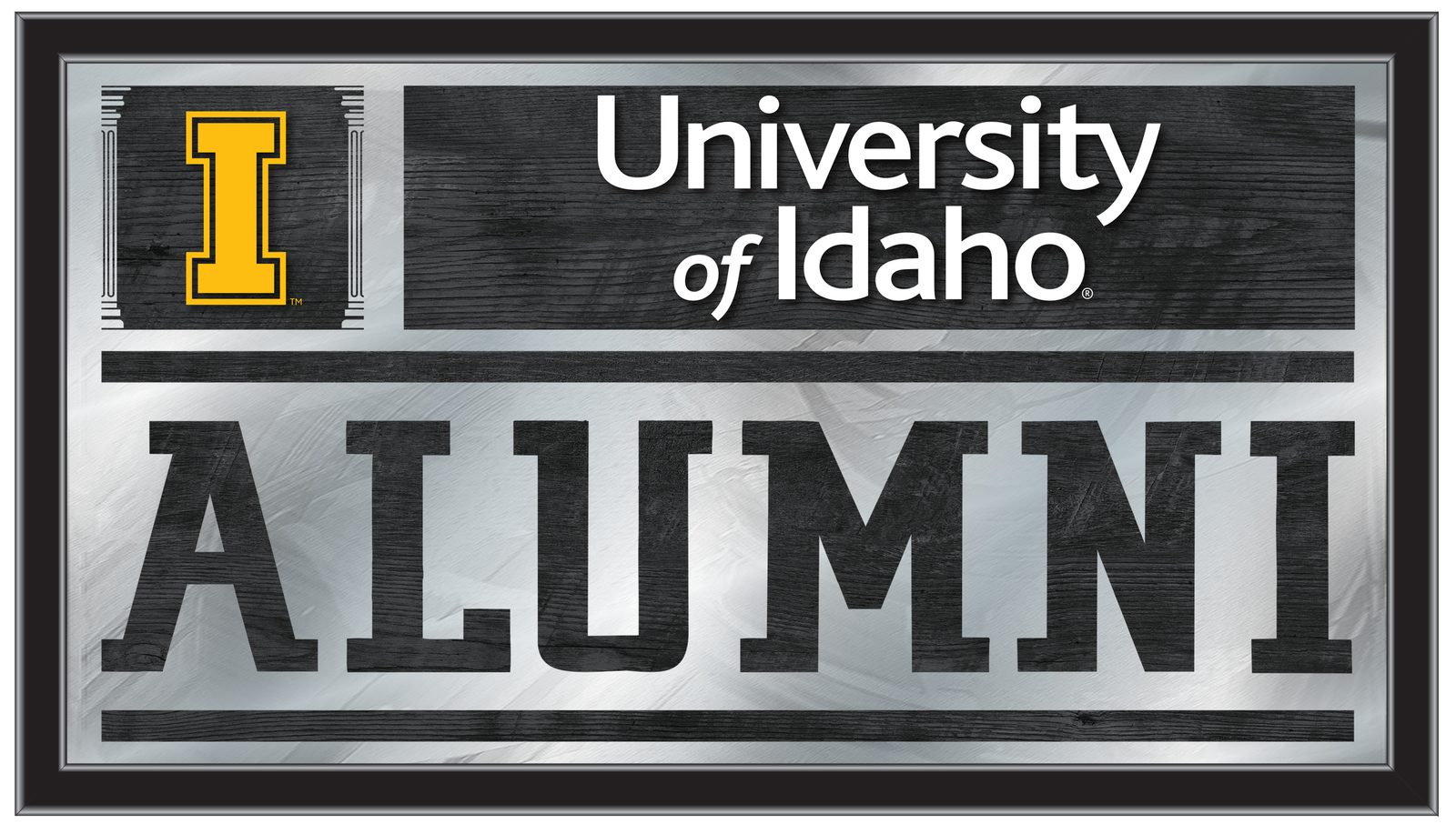 University of Idaho 26x15 Alumni Wall Mirror 1 University of Idaho 26x15 Alumni Wall Mirror