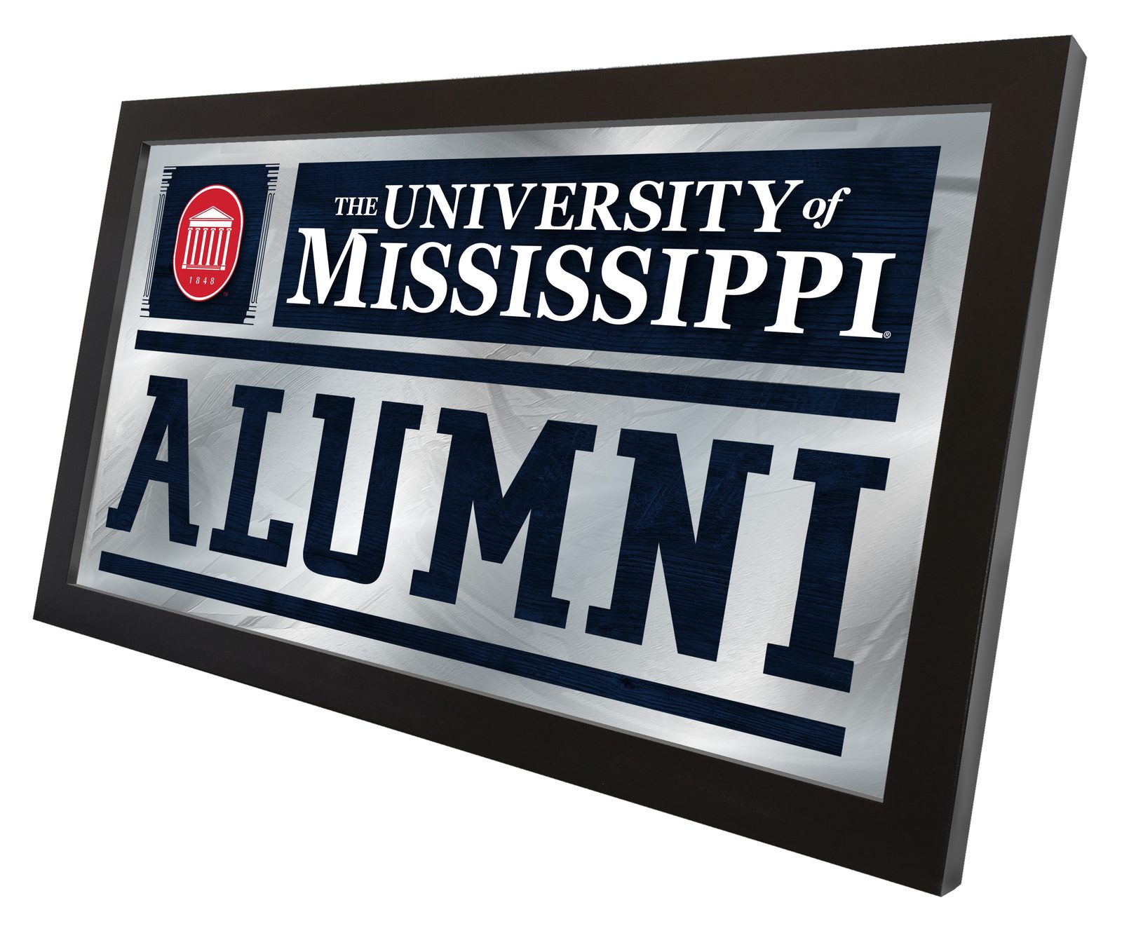 University of Mississippi 26x15 Alumni Wall Mirror 2 University of Mississippi 26x15 Alumni Wall Mirror - Image 2