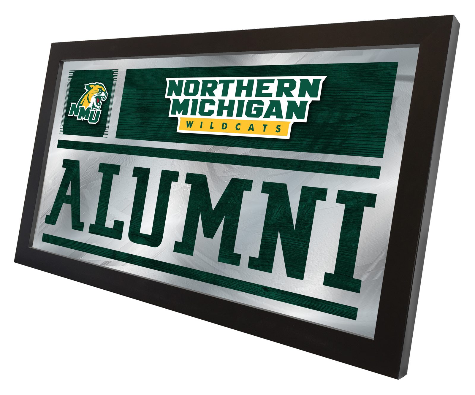 Northern Michigan University 26x15 Alumni Wall Mirror 2 Northern Michigan University 26x15 Alumni Wall Mirror - Image 2