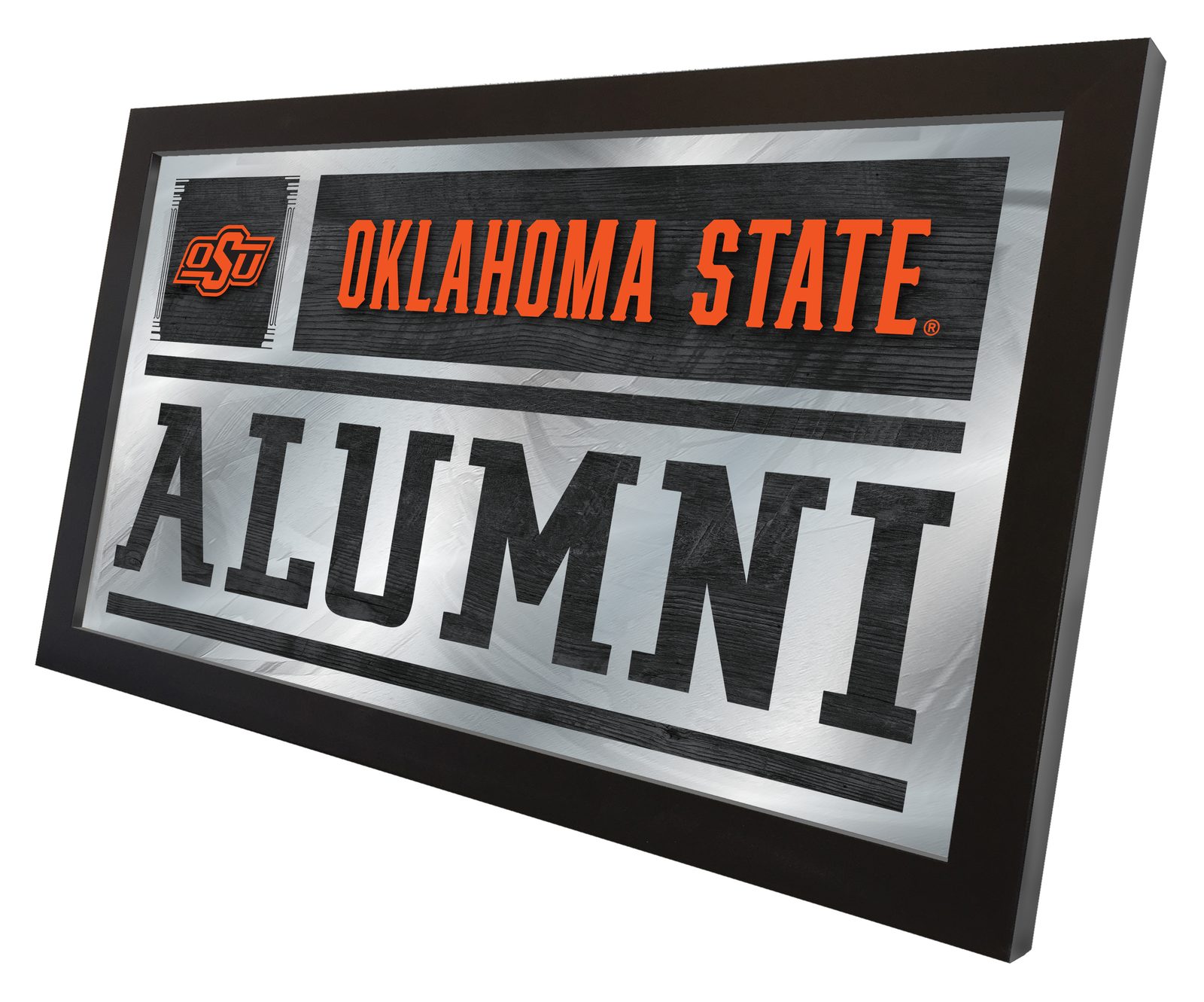 Oklahoma State University 26x15 Alumni Wall Mirror 2 Oklahoma State University 26x15 Alumni Wall Mirror - Image 2