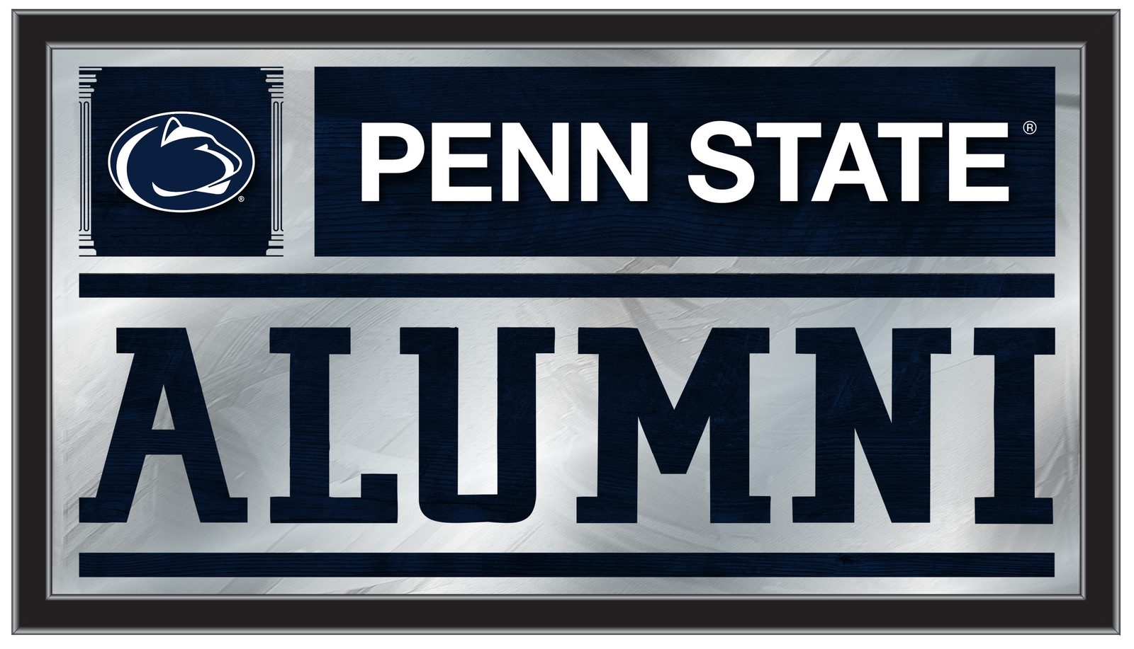 Pennsylvania State University 26x15 Alumni Wall Mirror 1 Pennsylvania State University 26x15 Alumni Wall Mirror