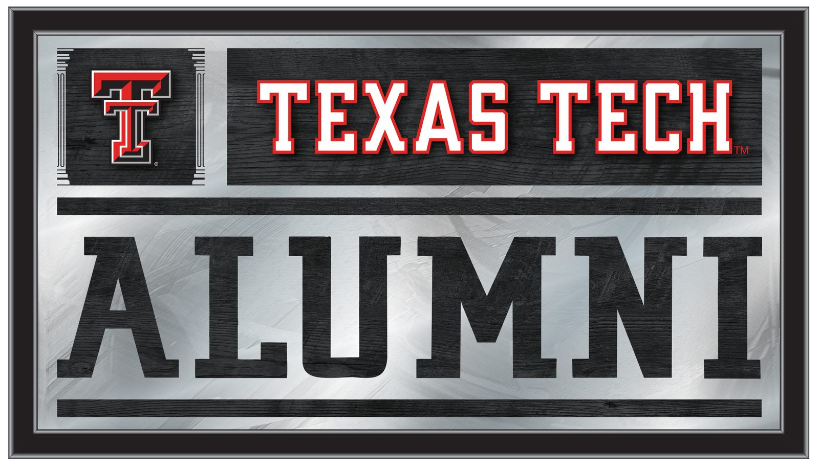 Texas Tech University 26x15 Alumni Wall Mirror 1 Texas Tech University 26x15 Alumni Wall Mirror
