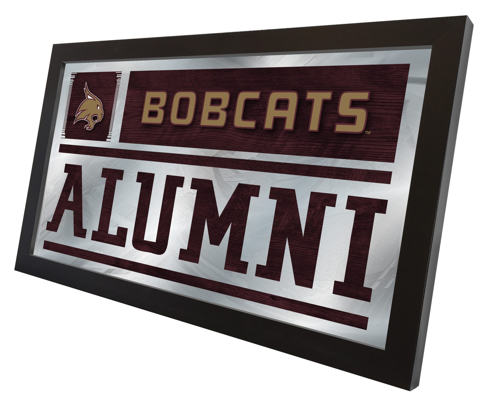 Texas State University 26x15 Alumni Wall Mirror 2 Texas State University 26x15 Alumni Wall Mirror - Image 2