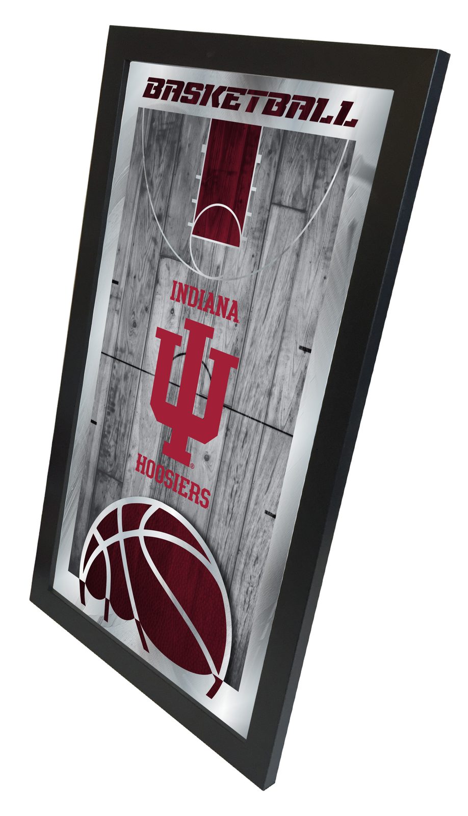 Indiana University 15x26 Basketball Wall Mirror 2 Indiana University 15x26 Basketball Wall Mirror - Image 2