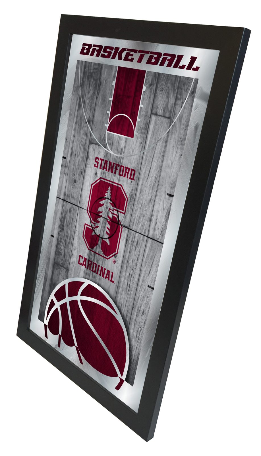 Stanford University 15x26 Basketball Wall Mirror 2 Stanford University 15x26 Basketball Wall Mirror - Image 2