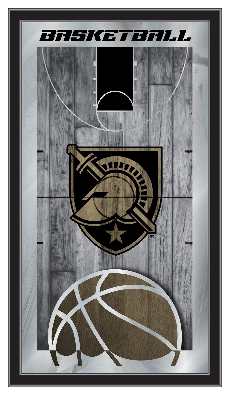 US Military Academy 15x26 Basketball Wall Mirror 1 US Military Academy 15x26 Basketball Wall Mirror
