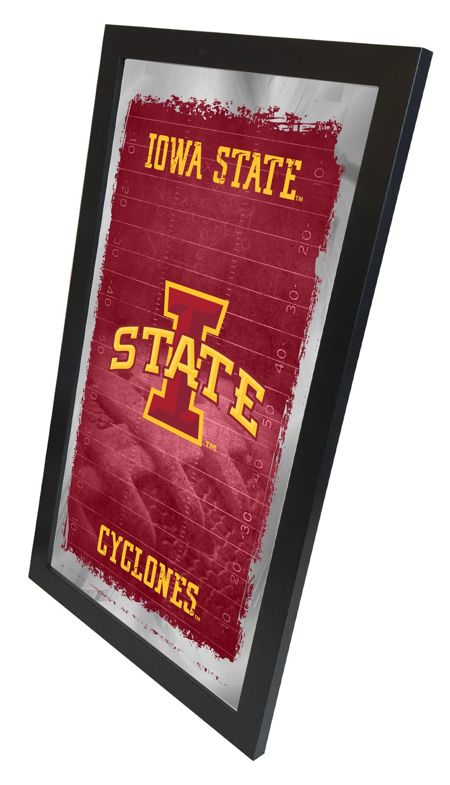 Iowa State University 15x26 Football Wall Mirror 2 Iowa State University 15x26 Football Wall Mirror - Image 2
